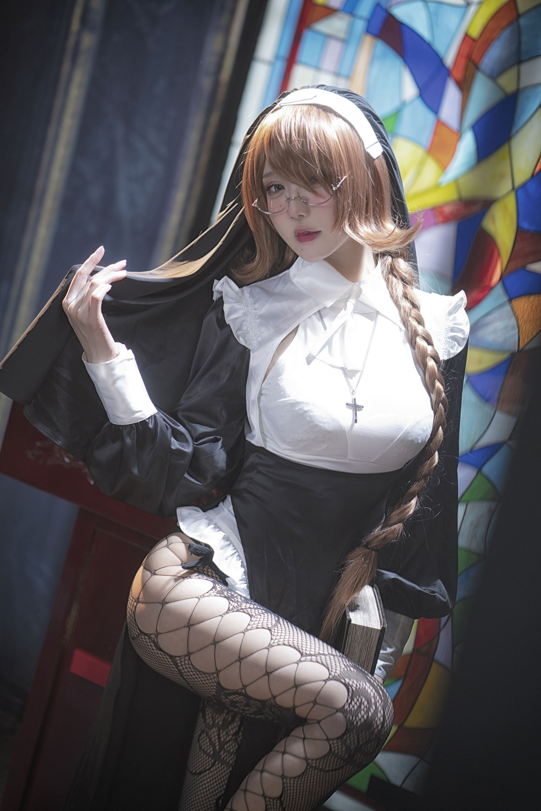 阿包也是兔娘 修女cosplay 修女服写真 阿包也是兔娘修女装扮 修女角色扮演插图 阿包也是兔娘 修女cosplay 修女服写真 阿包也是兔娘修女装扮 修女角色扮演插图