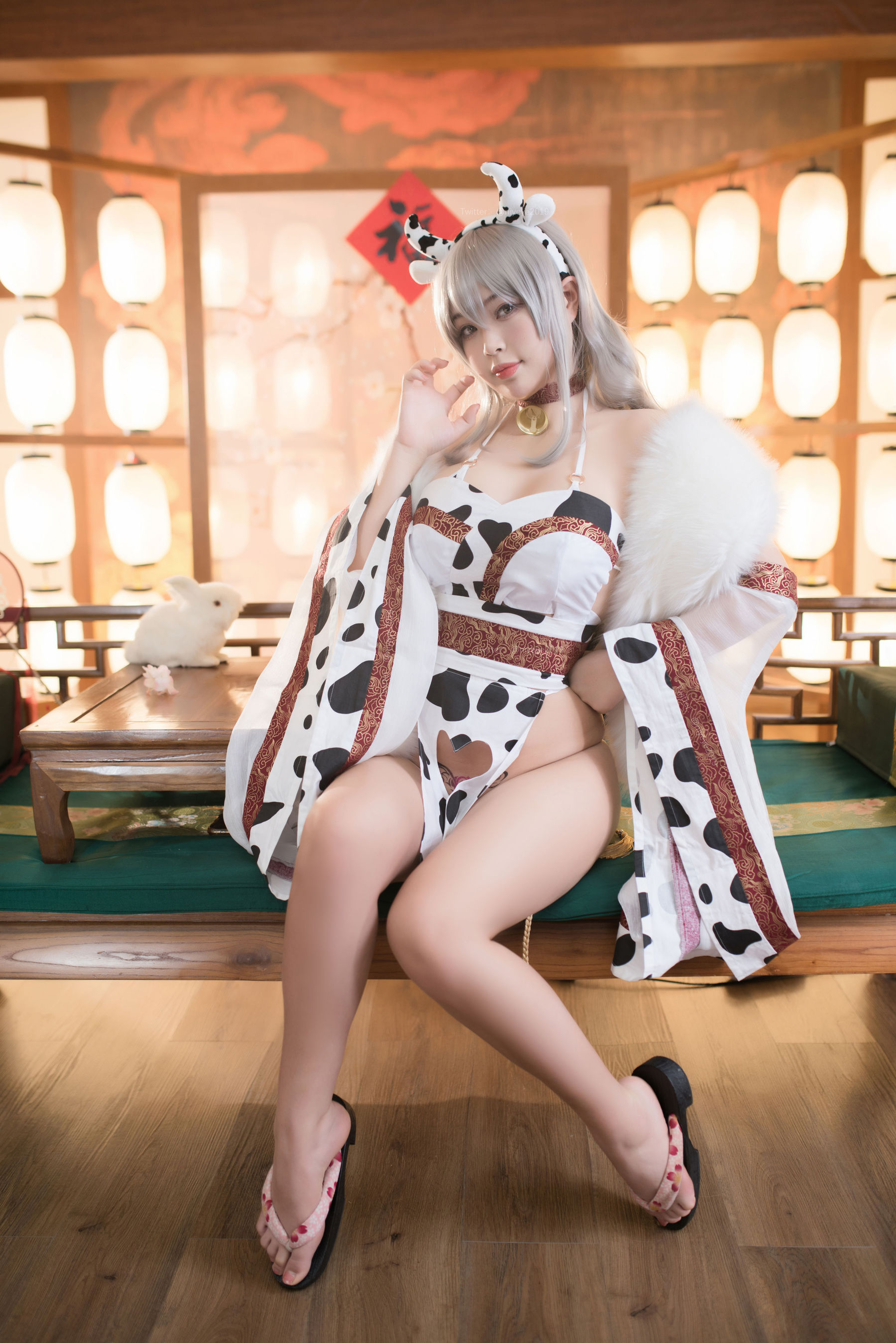 萌系小姐姐白烨-色牛牛CosPlay写真插图