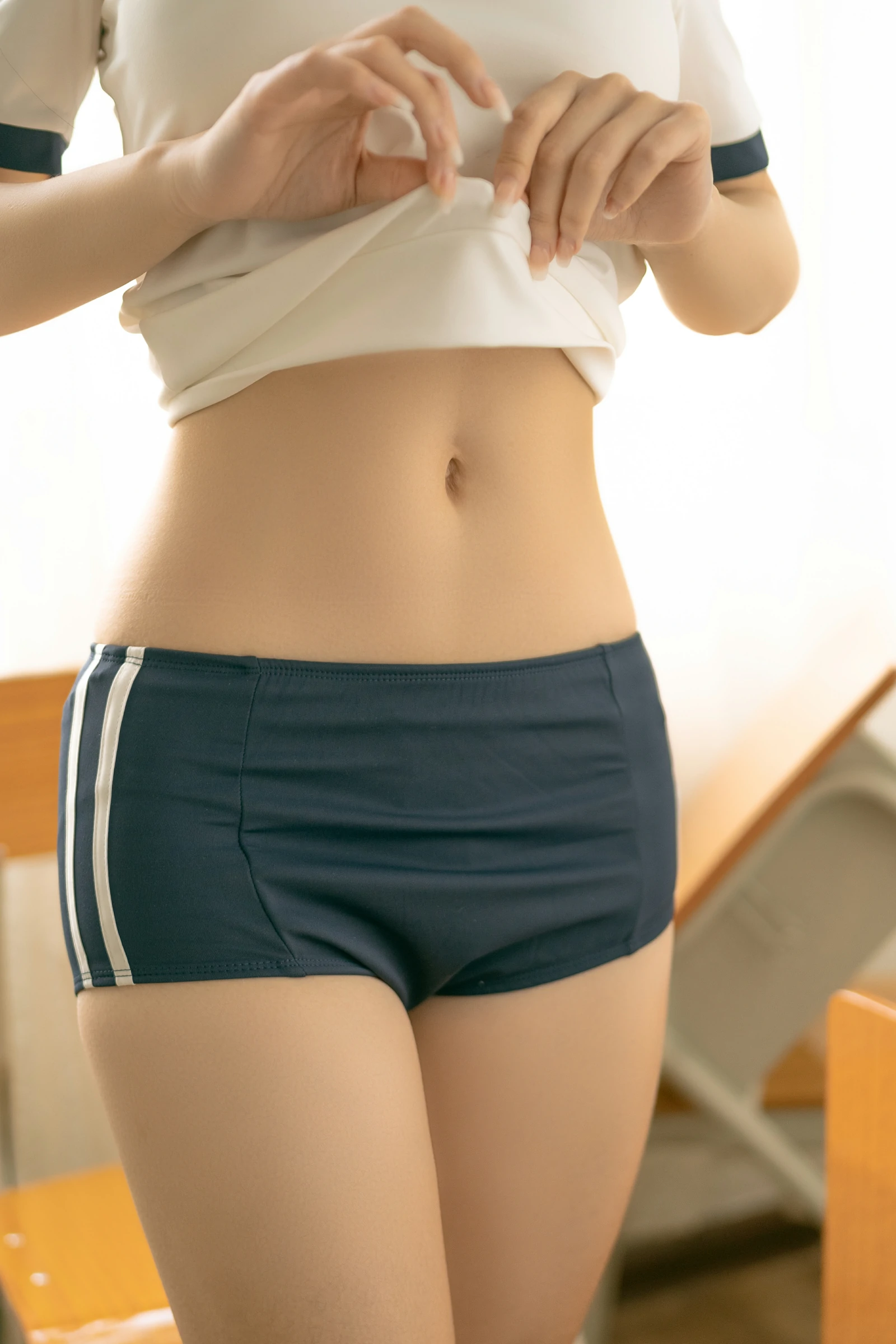 桃良阿宅 – 体操服写真 青春校园风cosplay作品集插图