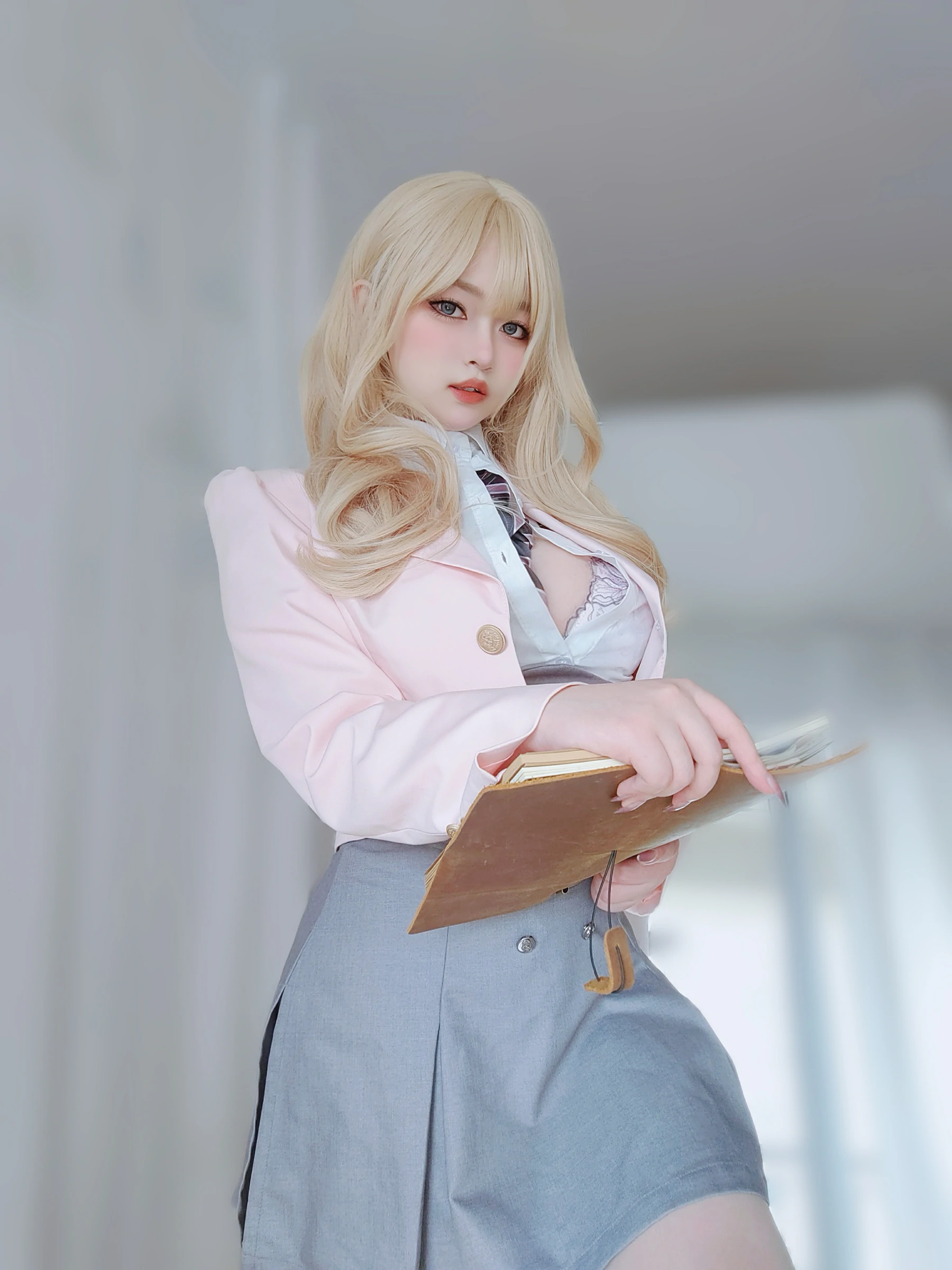 女主K – 催眠傲娇前辈 Cosplay 角色扮演 二次元美少女插图 女主K – 催眠傲娇前辈 Cosplay 角色扮演 二次元美少女插图