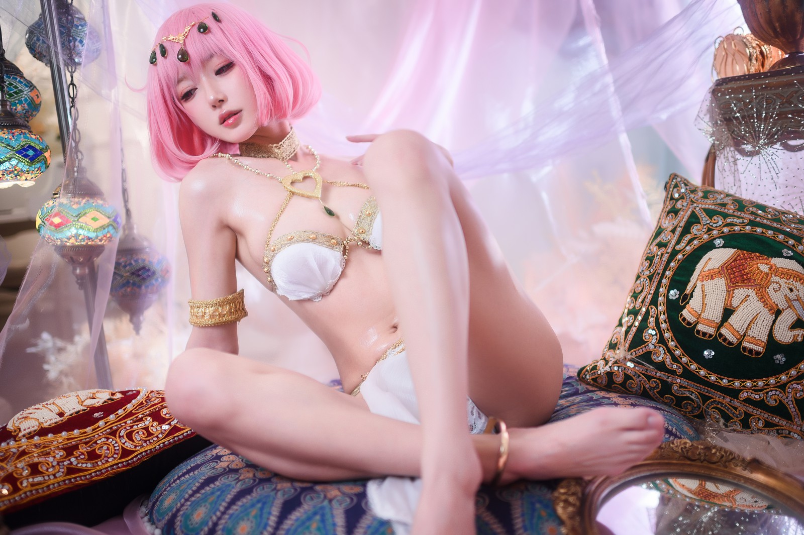 阿包也是兔娘 – 梦梦舞娘 Cosplay 高清写真合集插图