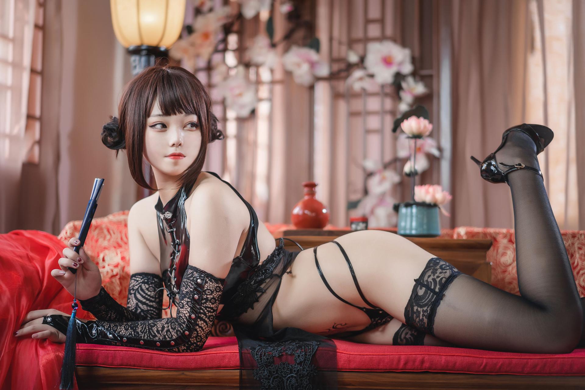 蜜汁猫裘 – 绝代风华旗袍 Cosplay 写真集 国风性感美女图片插图 蜜汁猫裘 – 绝代风华旗袍 Cosplay 写真集 国风性感美女图片插图