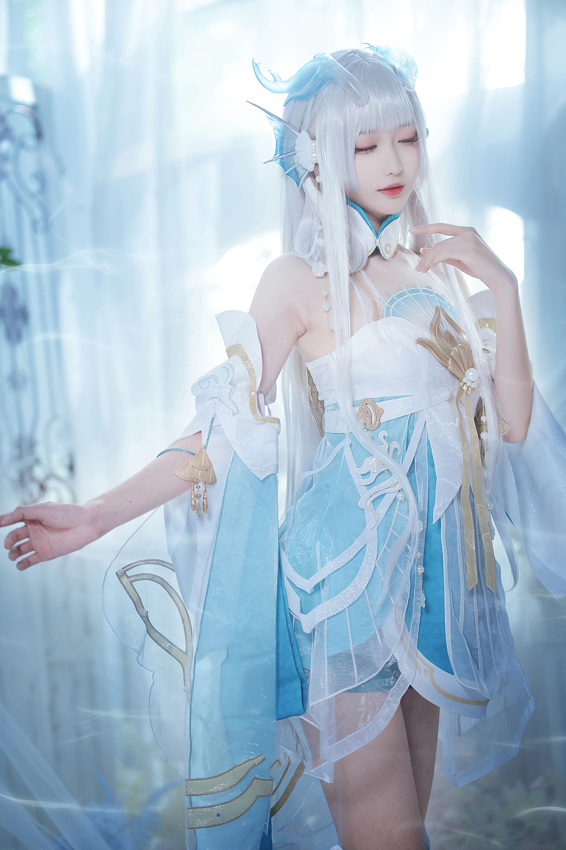 南宫西施古风Cosplay 绝美汉服写真 高清图片下载插图