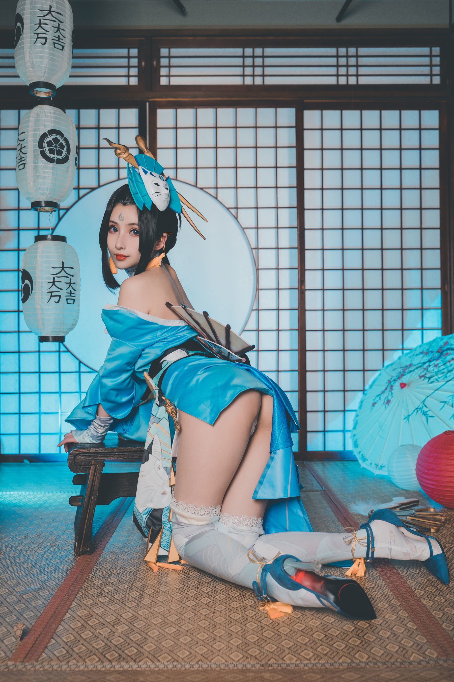 rioko凉凉子 – 不知火舞魅语性感cosplay写真集插图