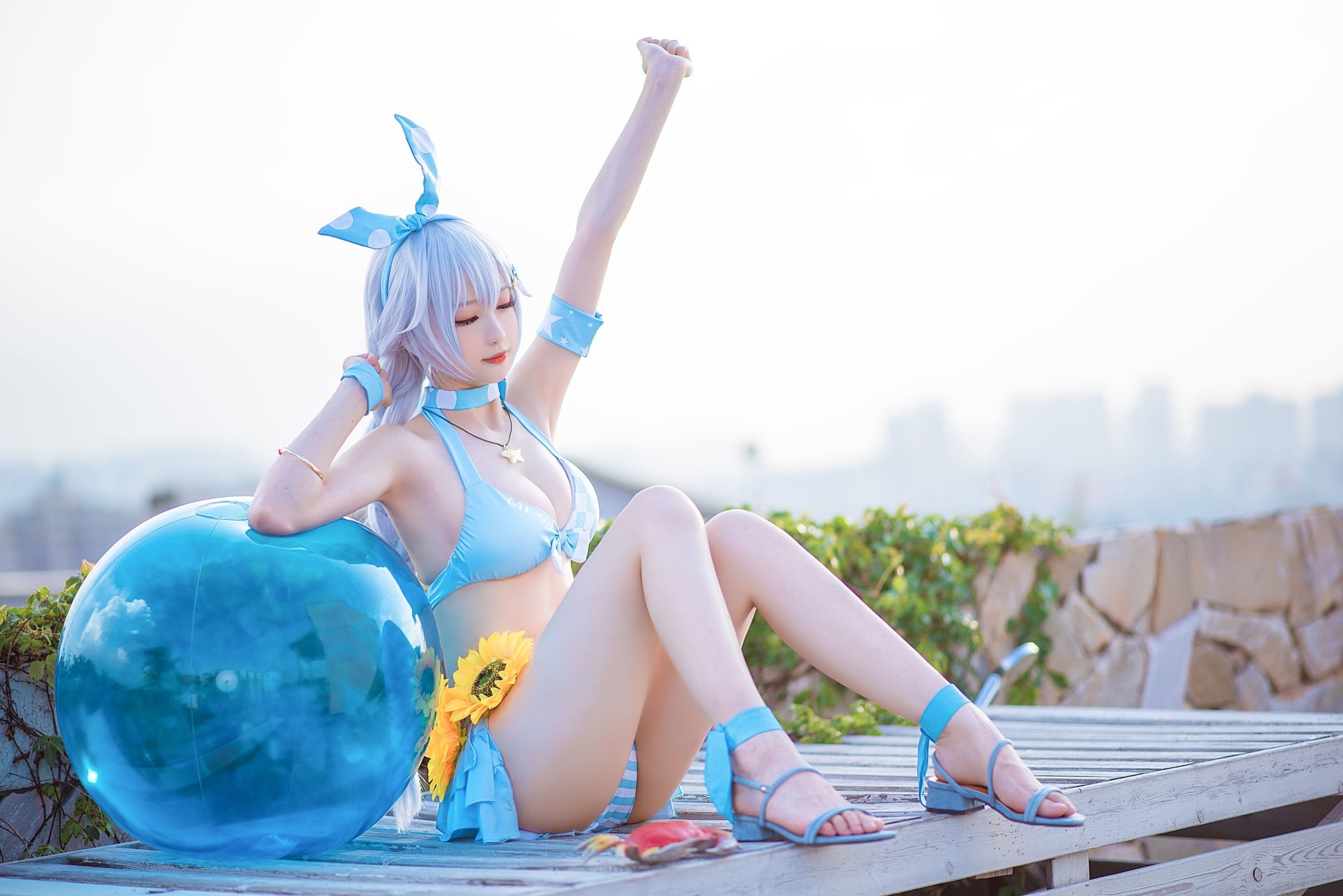 南宫 – 琪亚娜泳装 Cosplay 高清写真 夏日清凉造型插图 南宫 – 琪亚娜泳装 Cosplay 高清写真 夏日清凉造型插图