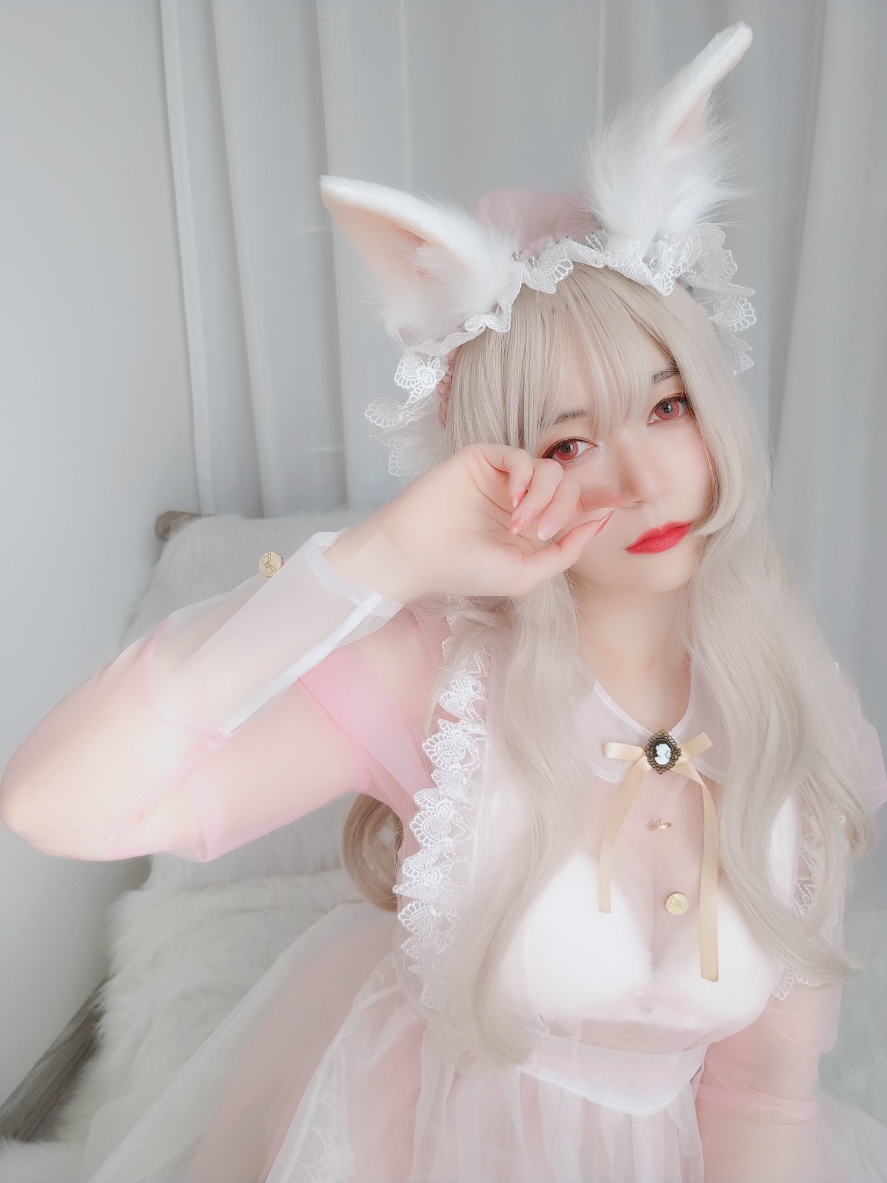Coser小姐姐白银 – 女仆小兔子 Cosplay 写真集插图