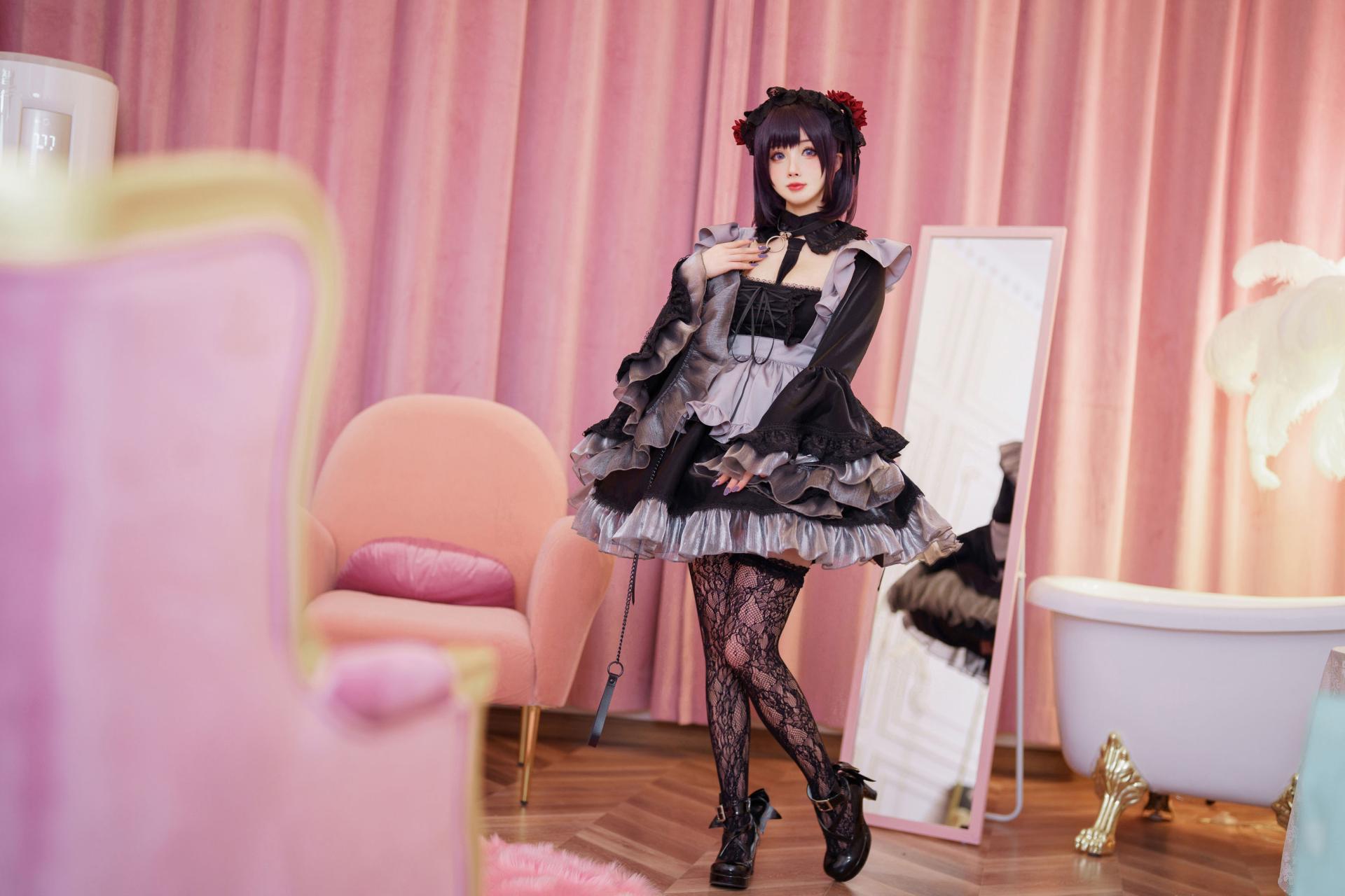 rioko凉凉子 黑江雫 耻辱俱乐部 小雫 性感cosplay写真