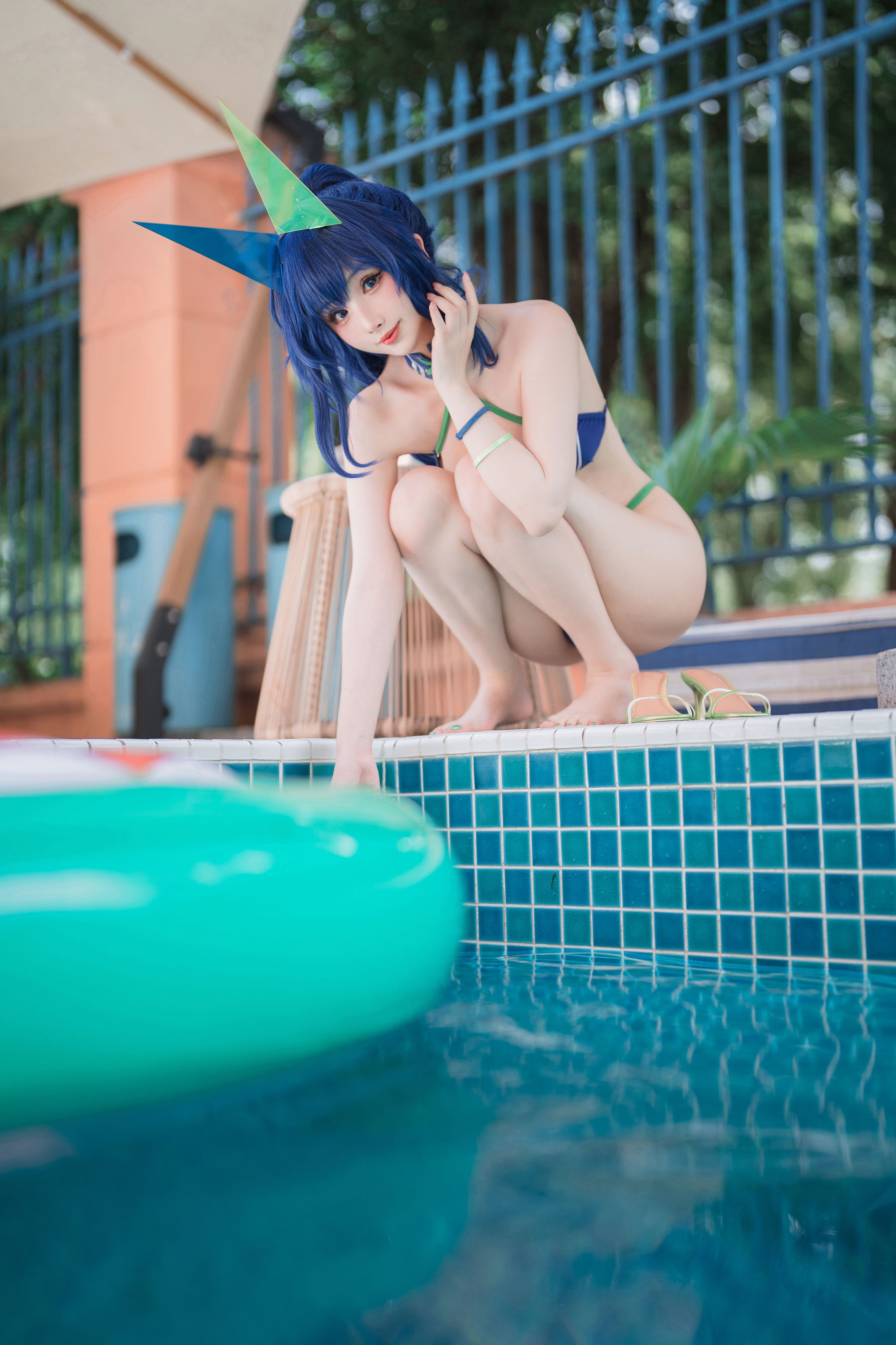 rioko凉凉子 碧蓝航线花园 cosplay 高清写真 角色扮演 二次元美图插图