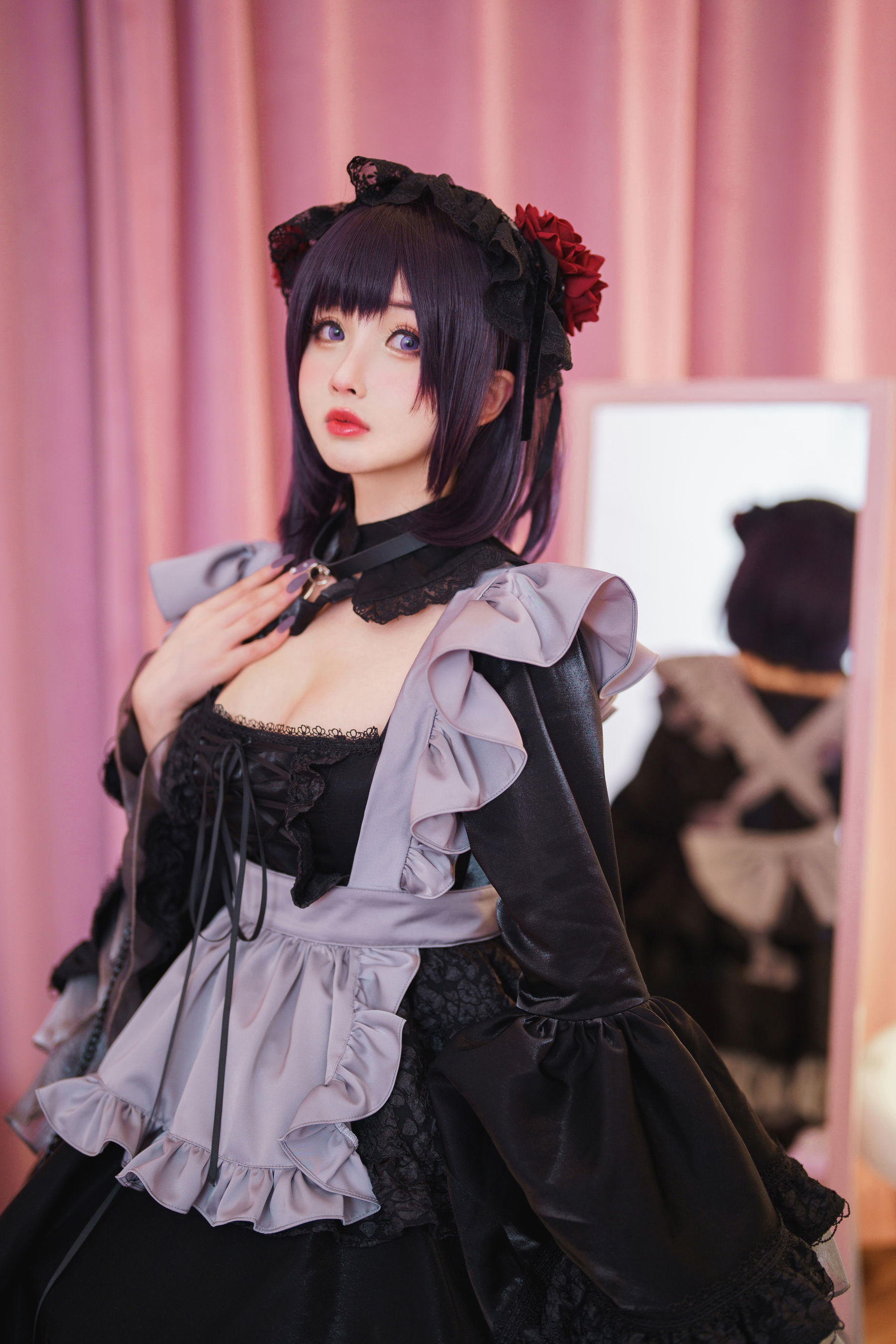 rioko凉凉子 黑江雫 耻辱俱乐部 小雫 性感cosplay写真插图 rioko凉凉子 黑江雫 耻辱俱乐部 小雫 性感cosplay写真插图