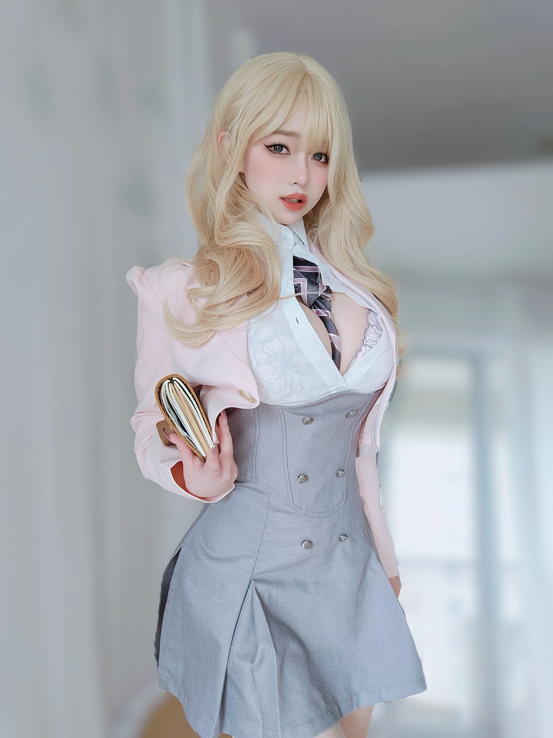 女主K – 催眠傲娇前辈 Cosplay 角色扮演 二次元美少女插图 女主K – 催眠傲娇前辈 Cosplay 角色扮演 二次元美少女插图