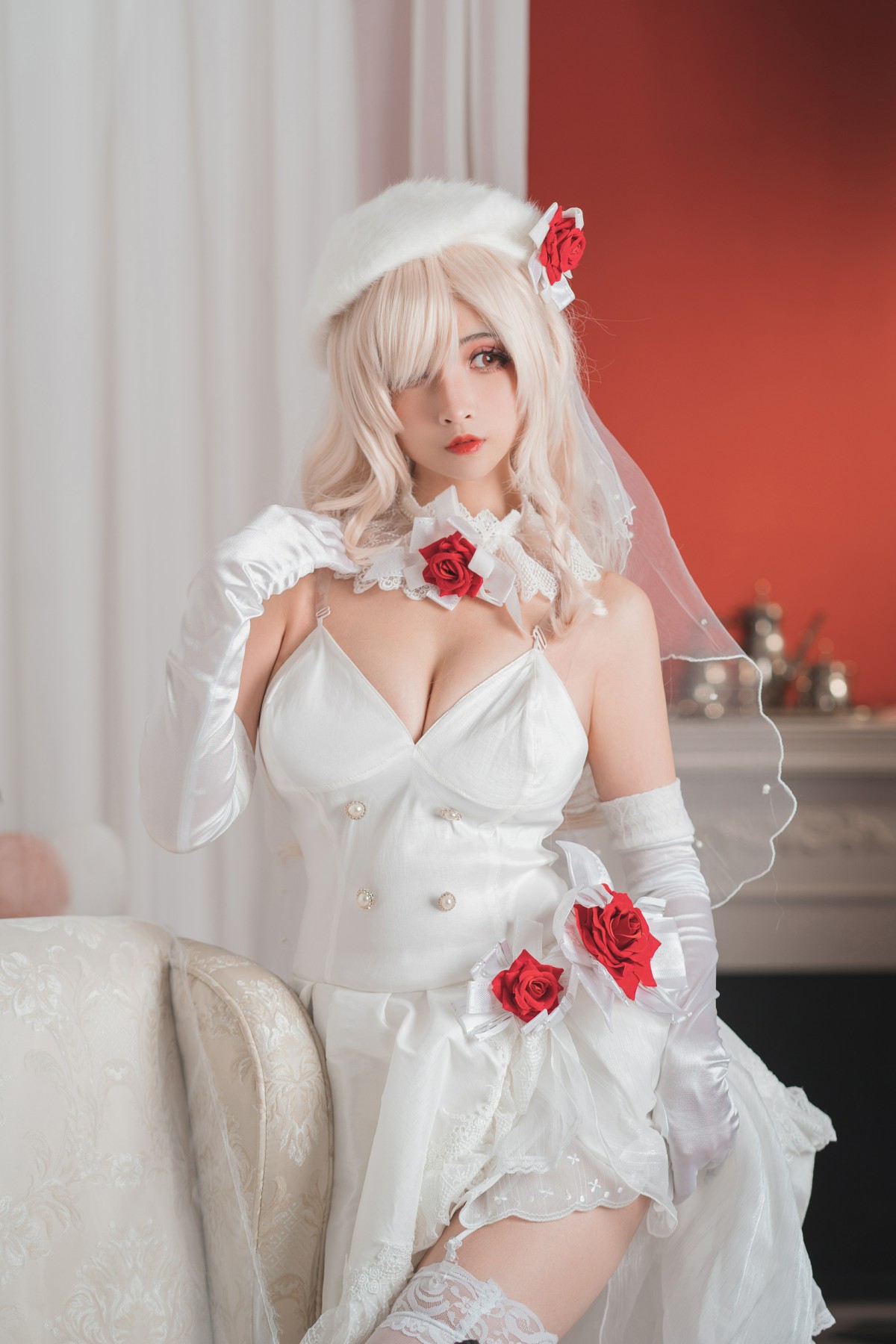 rioko凉凉子 G6C花嫁 Cosplay 婚纱写真 高清图集插图 rioko凉凉子 G6C花嫁 Cosplay 婚纱写真 高清图集插图