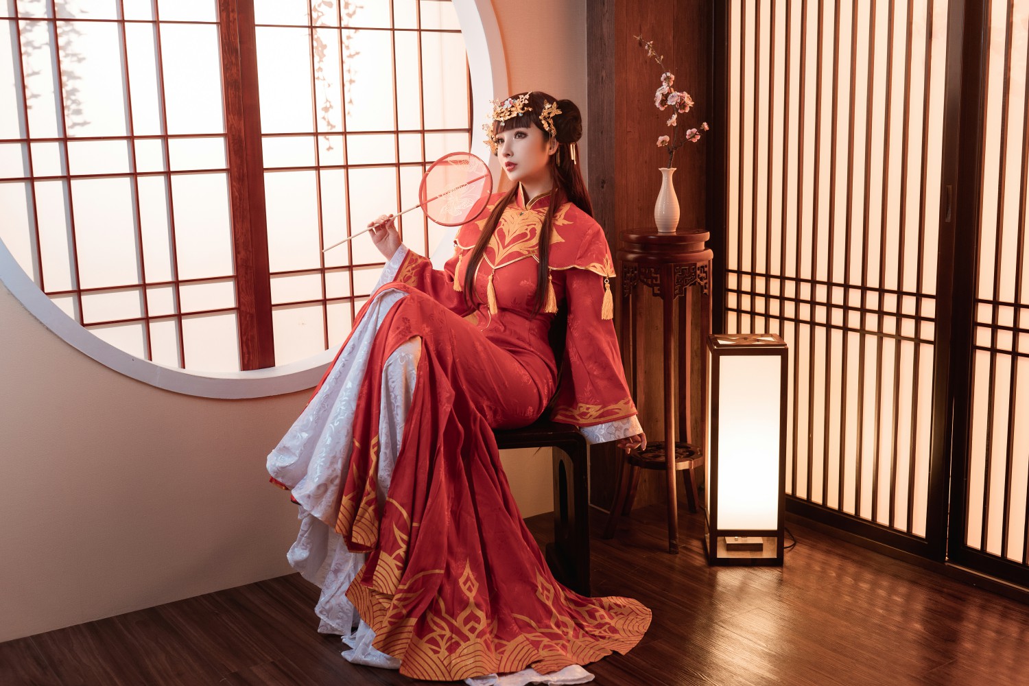 rioko凉凉子 逸仙cosplay 碧蓝航线旗袍写真 国风舰娘优雅造型插图 rioko凉凉子 逸仙cosplay 碧蓝航线旗袍写真 国风舰娘优雅造型插图