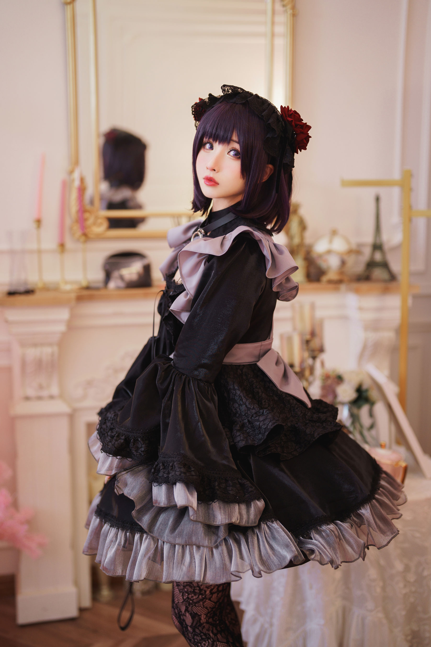 rioko凉凉子 黑江雫 耻辱俱乐部 小雫 性感cosplay写真插图 rioko凉凉子 黑江雫 耻辱俱乐部 小雫 性感cosplay写真插图