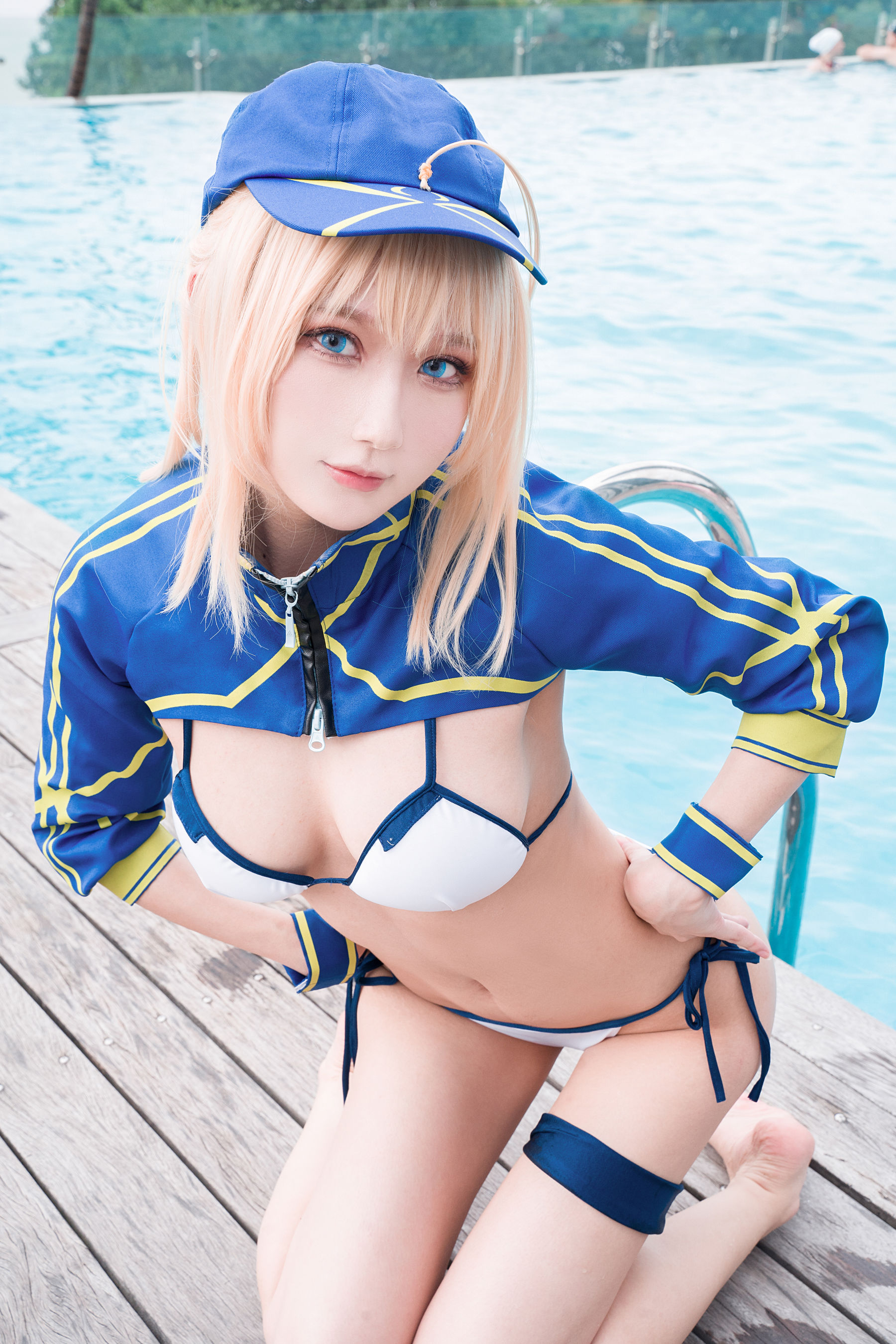 阿包也是兔娘 谜之女主角X毛水着 Cosplay写真集插图