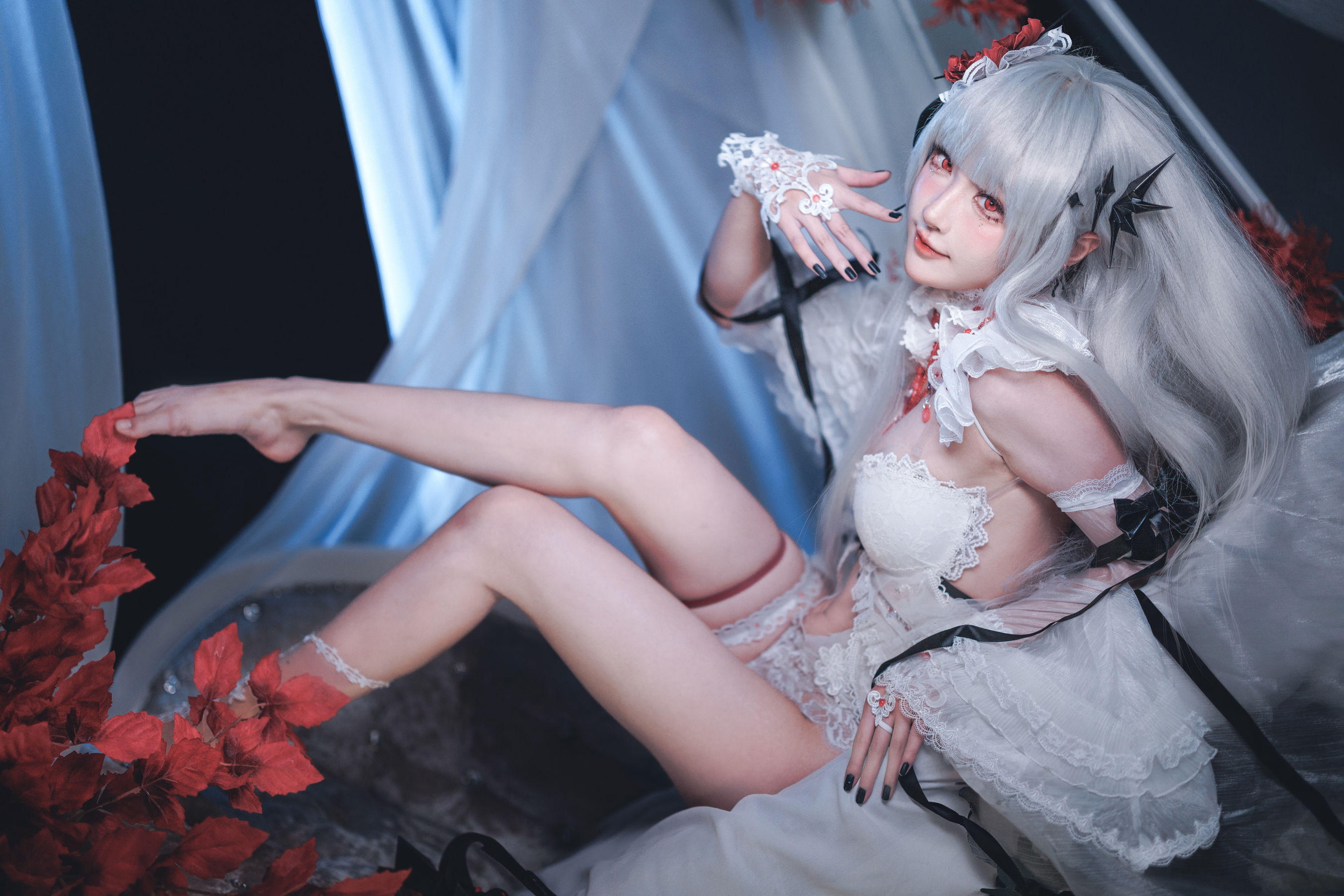 阿包也是兔娘 无期迷途 可可莉克 Cosplay高清写真插图