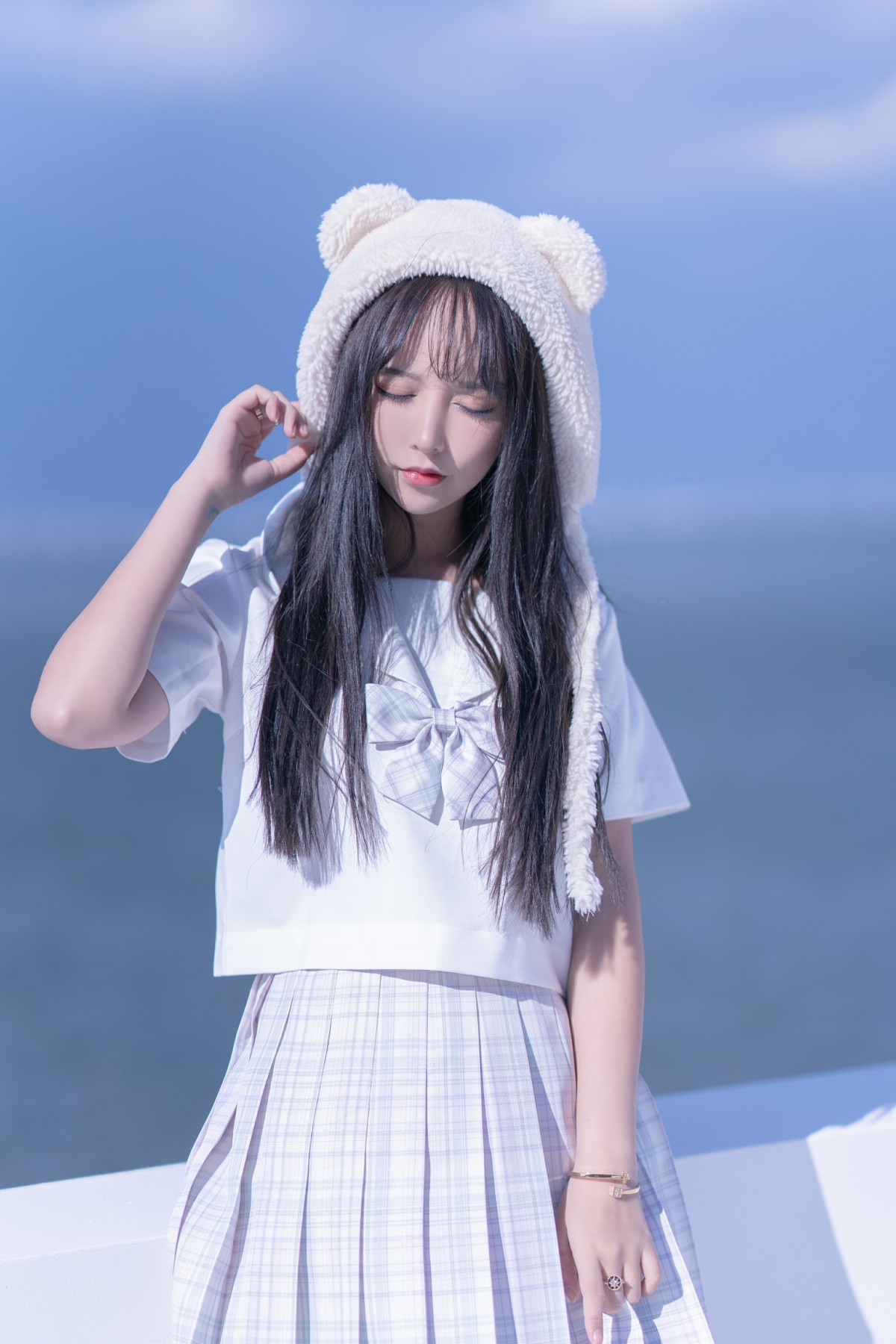 过期米线线喵天台JK制服少女写真 Cosplay摄影作品集插图 过期米线线喵天台JK制服少女写真 Cosplay摄影作品集插图