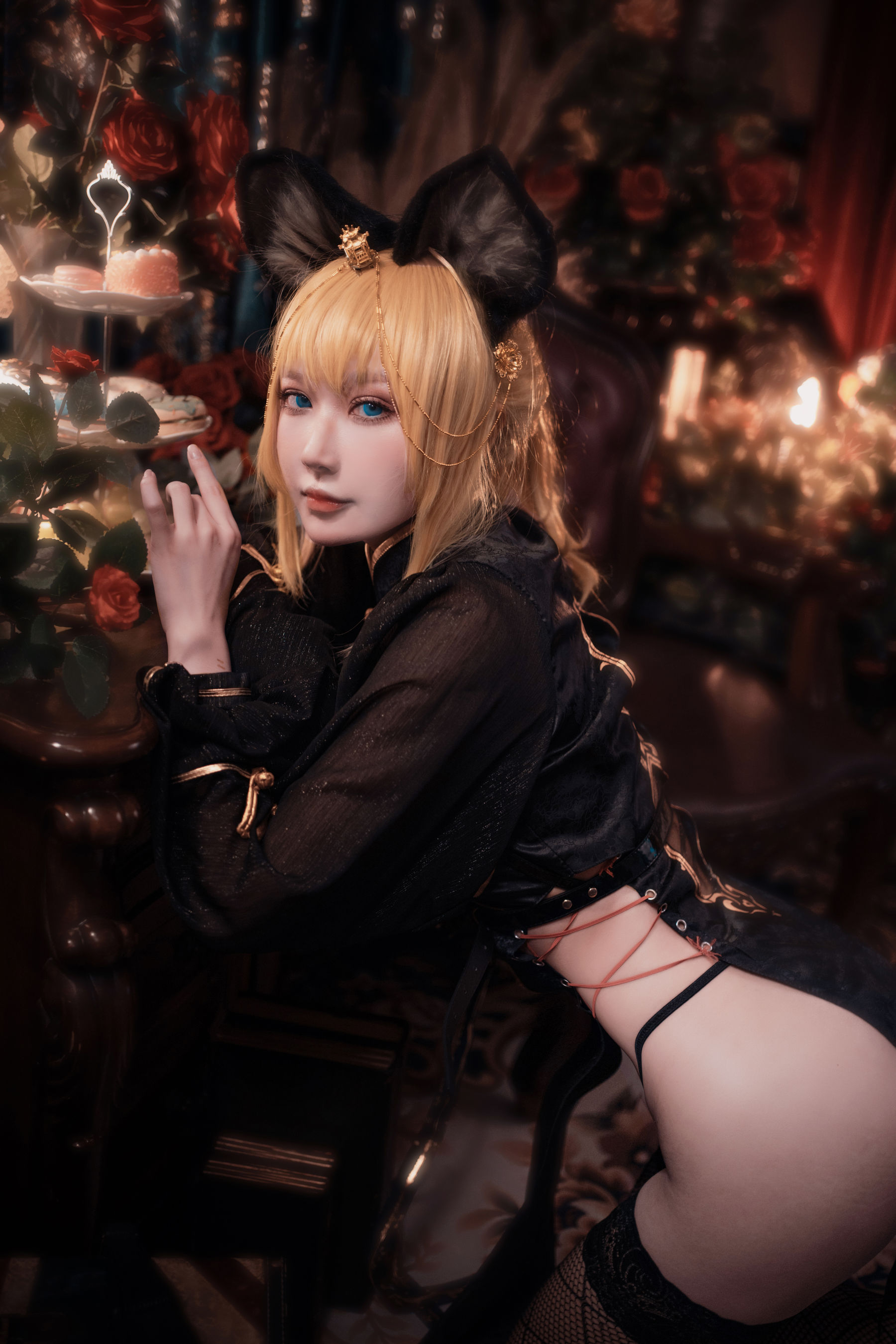 阿包也是兔娘 – 只属于你旗袍 Cosplay 写真 中国风旗袍兔女郎 阿包也是兔娘旗袍私房照插图 阿包也是兔娘 – 只属于你旗袍 Cosplay 写真 中国风旗袍兔女郎 阿包也是兔娘旗袍私房照插图