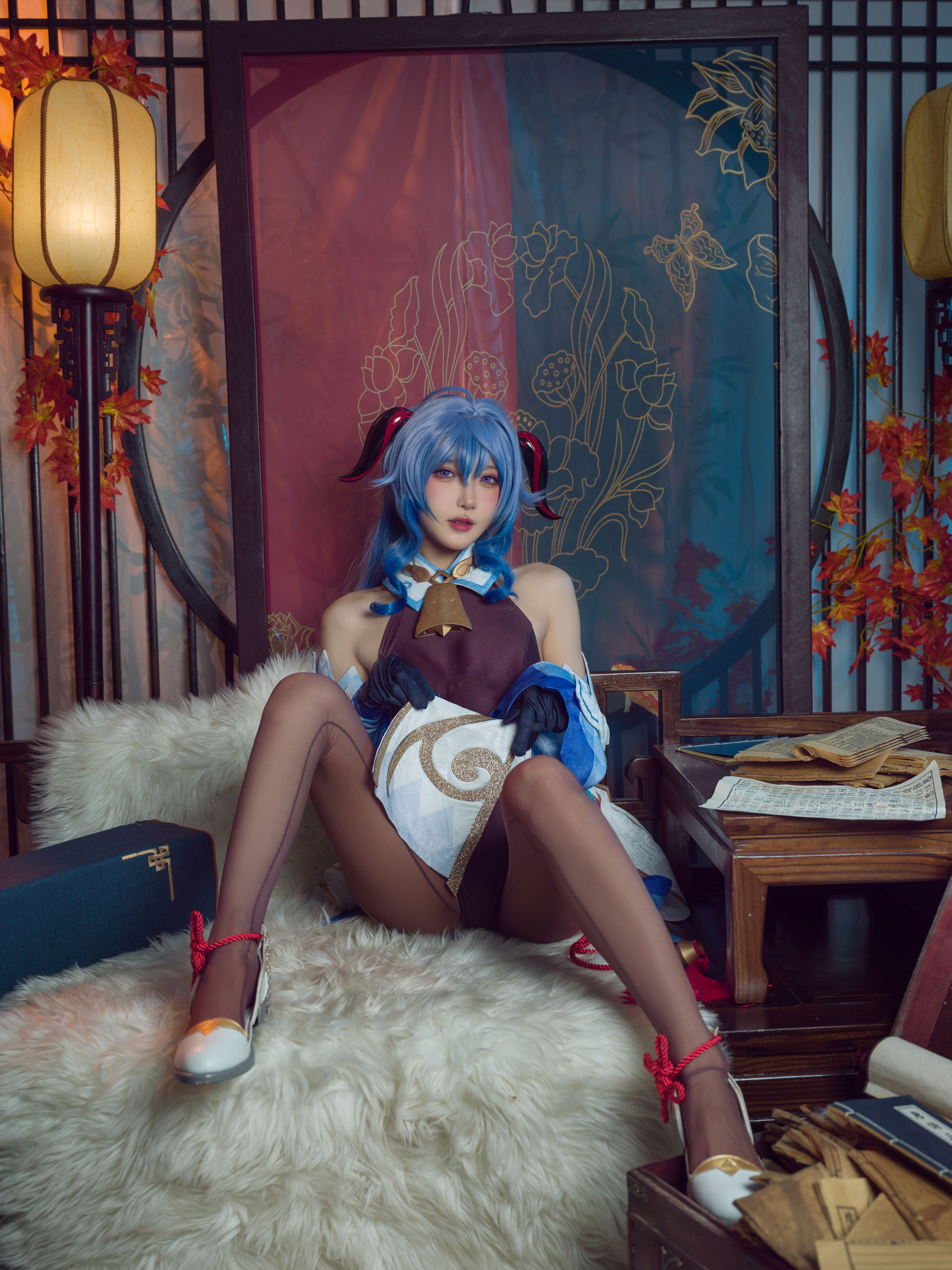 阿包也是兔娘 – 舰长 原神甘雨 Cosplay 魅惑写真插图 阿包也是兔娘 – 舰长 原神甘雨 Cosplay 魅惑写真插图
