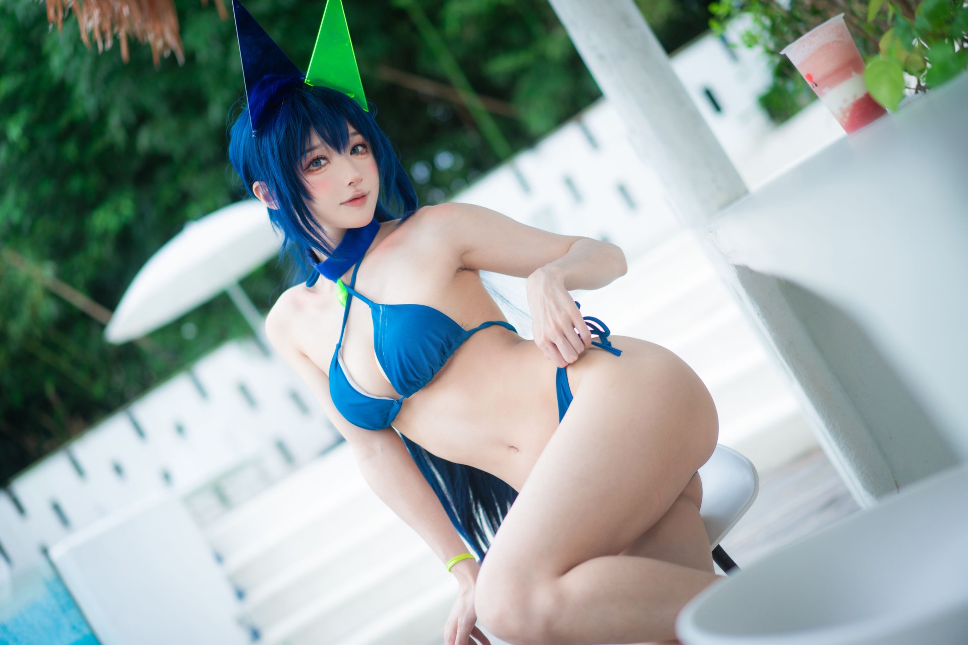 阿包也是兔娘 – 花园泳装 Cosplay 写真 甜美兔耳少女夏日泳池拍摄插图 阿包也是兔娘 – 花园泳装 Cosplay 写真 甜美兔耳少女夏日泳池拍摄插图