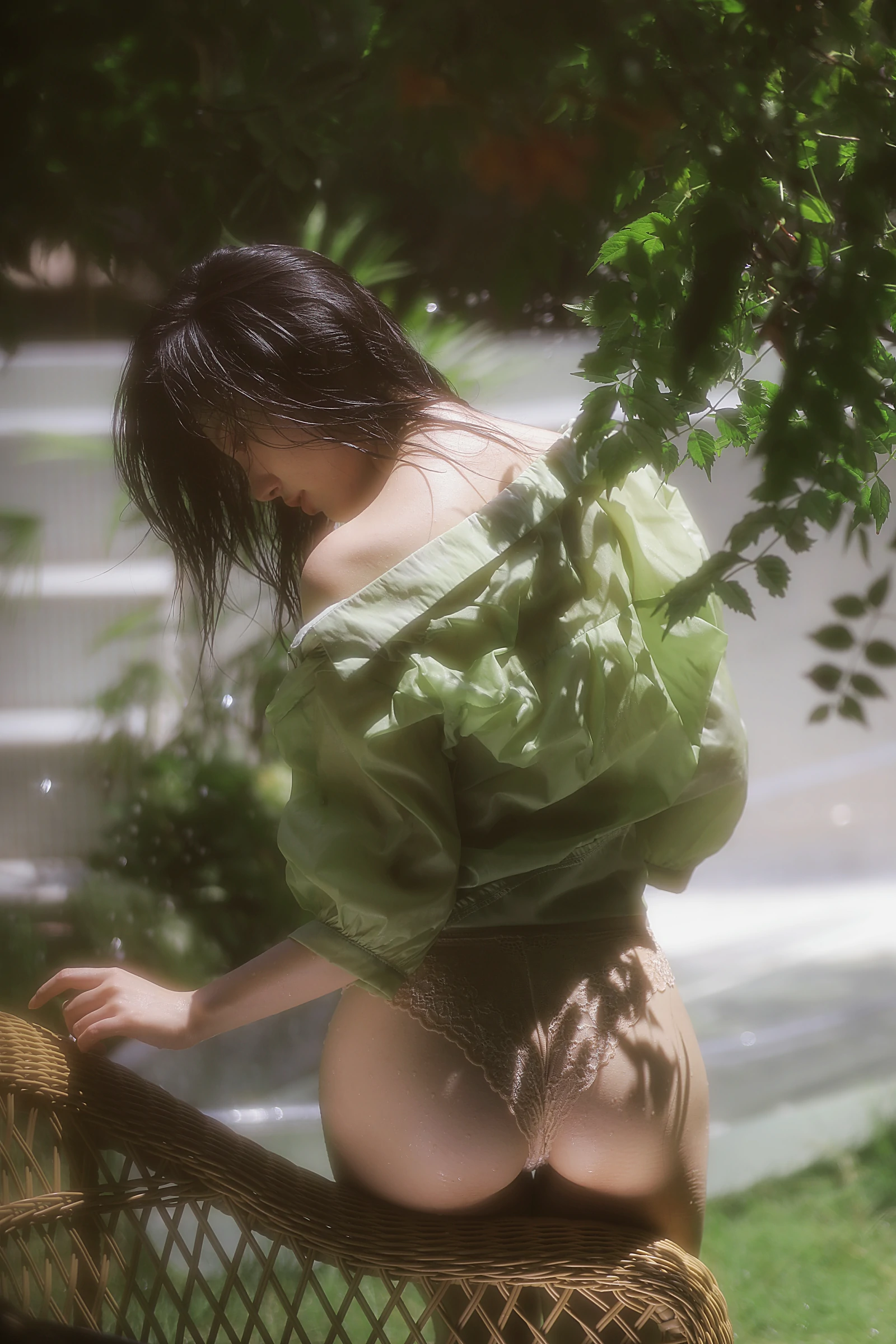 桃良阿宅 – 绿意盎然森系精灵 cosplay 写真集插图