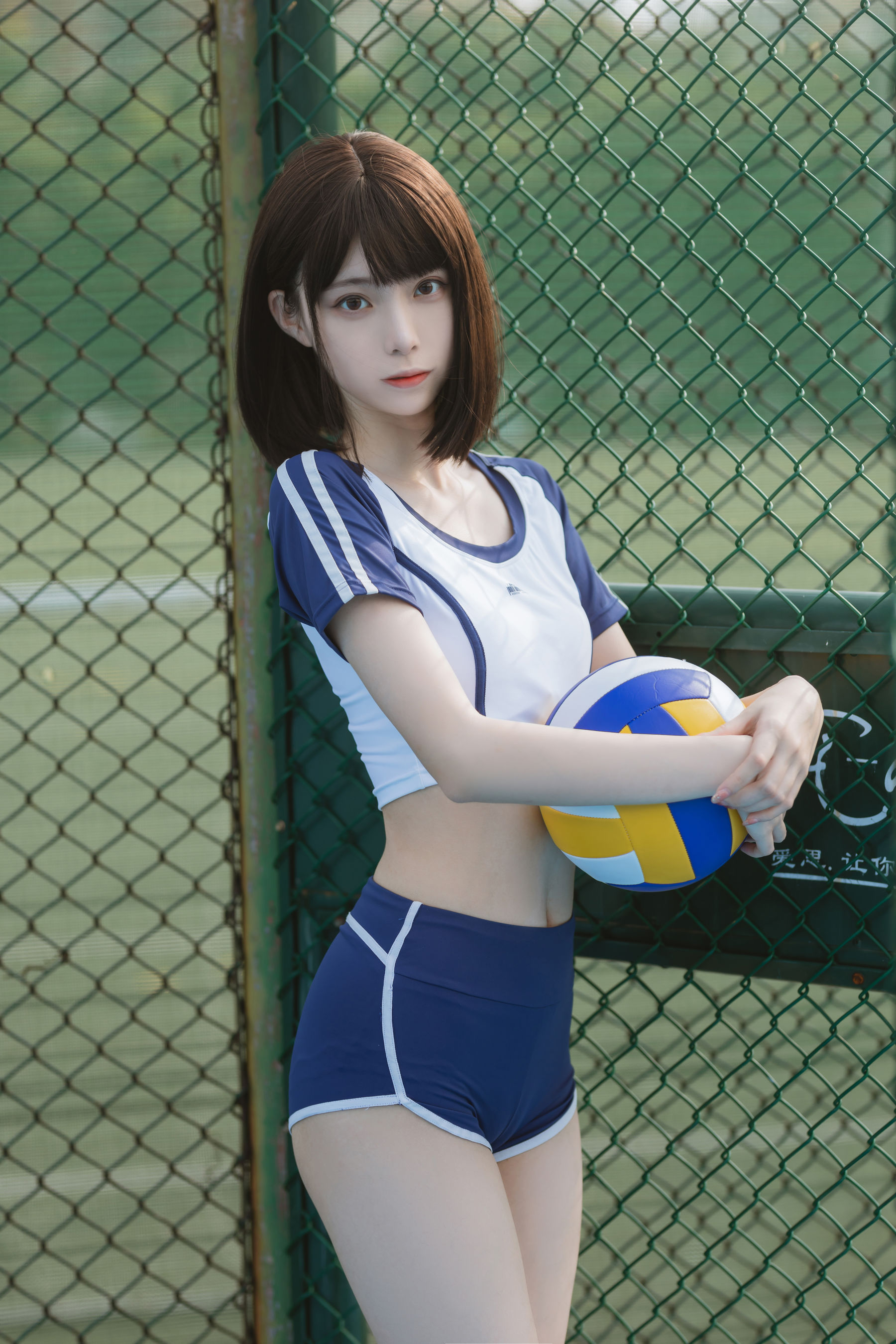 许岚 – 夏日运动服Cosplay清凉写真插图