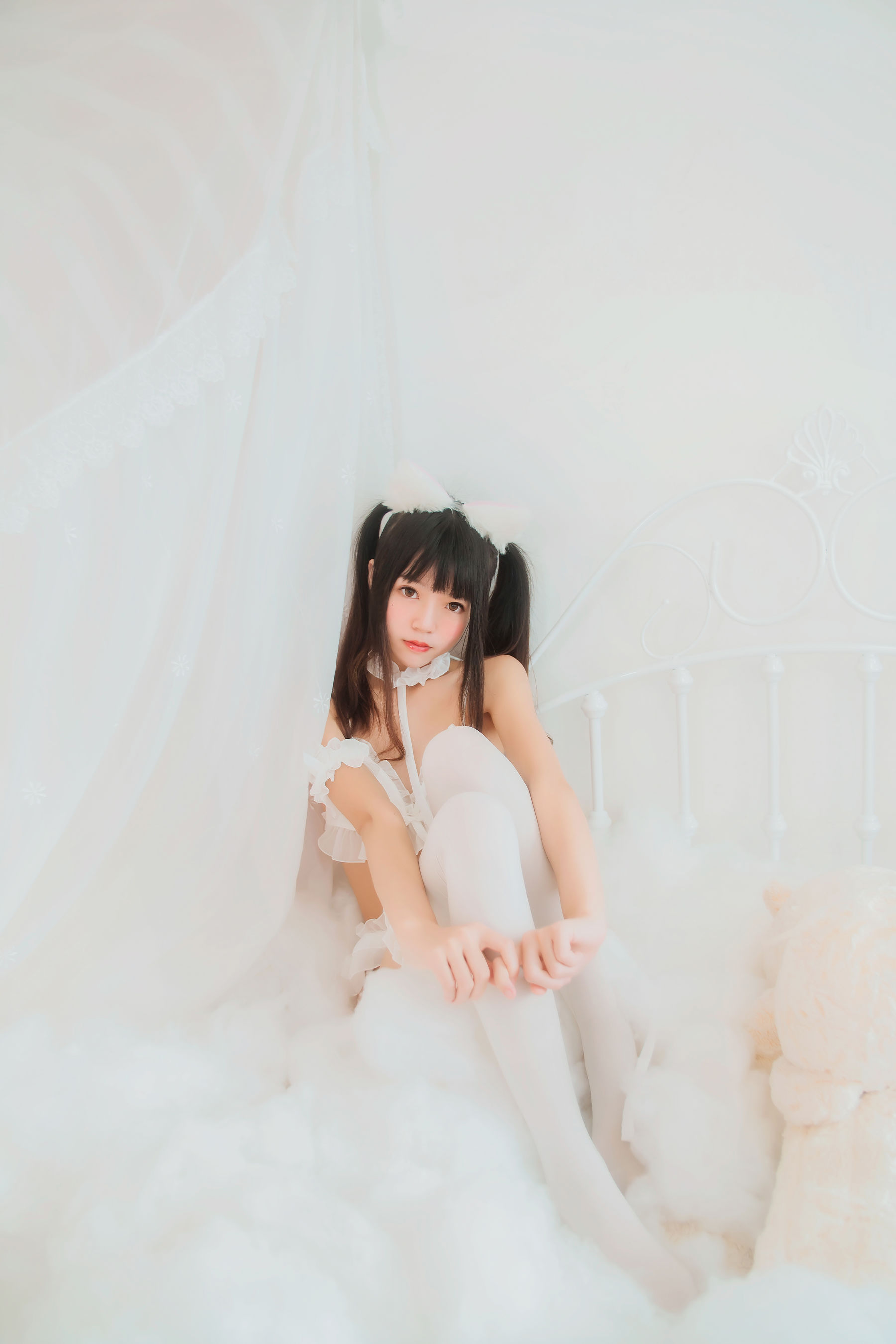 桜桃喵 – 白猫cosplay写真 纯白猫咪少女角色扮演摄影作品集插图 桜桃喵 – 白猫cosplay写真 纯白猫咪少女角色扮演摄影作品集插图