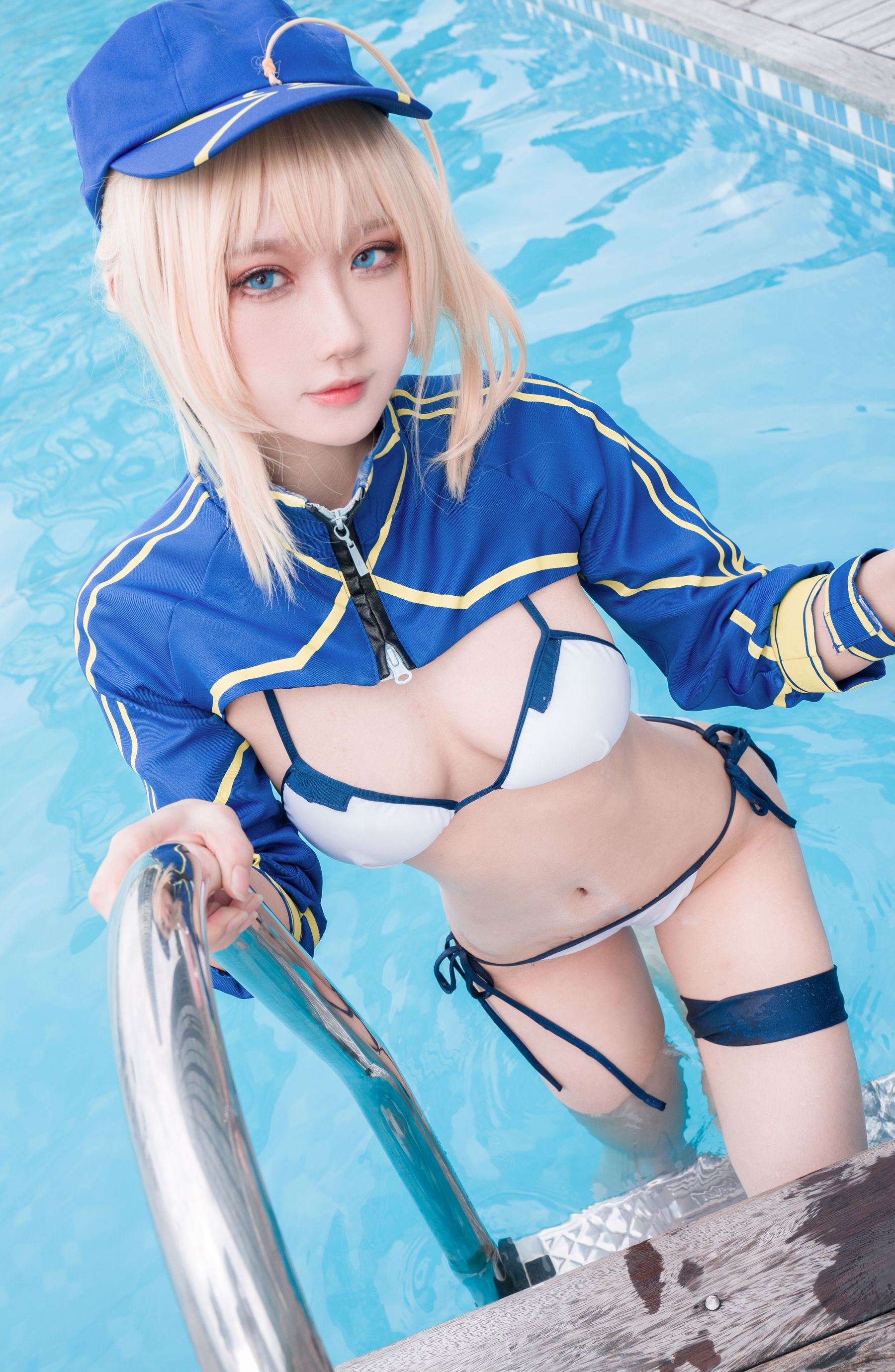 阿包也是兔娘 谜之女主角X毛水着 Cosplay写真集插图