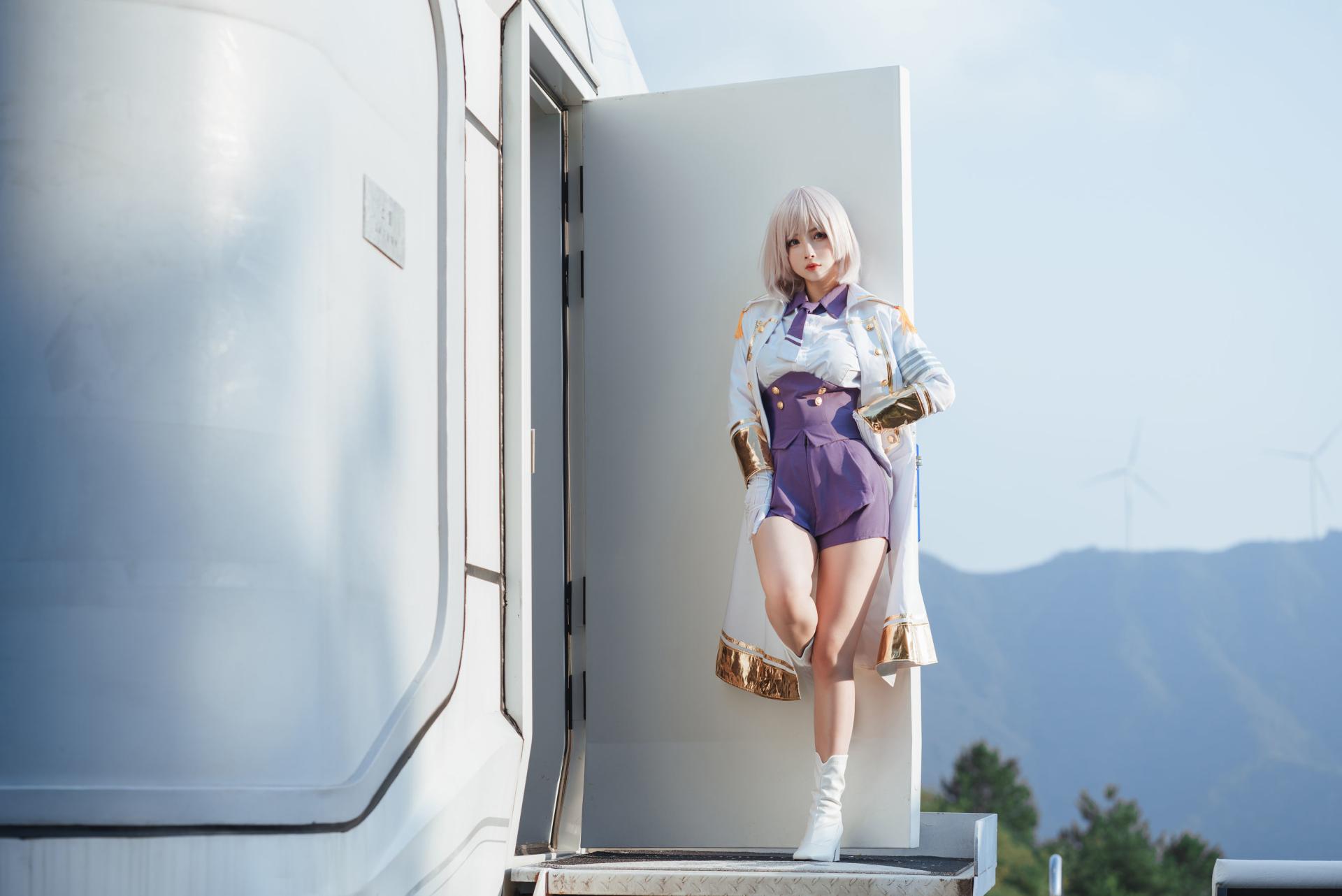 rioko凉凉子 电光机王貉 Cosplay 机甲战姬 动漫角色扮演插图