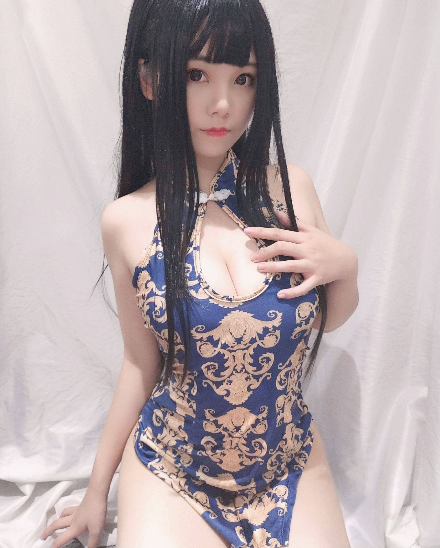蜜汁猫裘 – 旗袍姐姐 Cosplay 性感写真 东方韵味 古风美女插图 蜜汁猫裘 – 旗袍姐姐 Cosplay 性感写真 东方韵味 古风美女插图