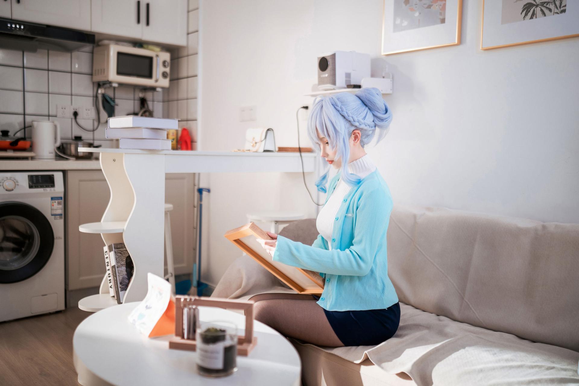 rioko凉凉子 雪女cosplay 冰雪女王 绝美雪女cos 雪女cos摄影 雪女cos正片