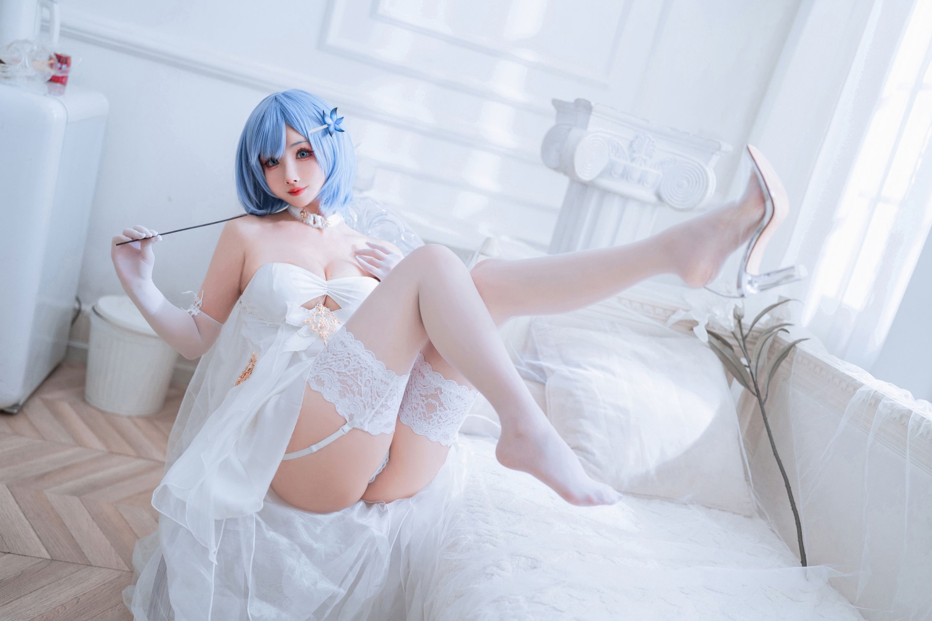 rioko凉凉子 恰巴耶夫白骑兵旋律礼服cosplay插图