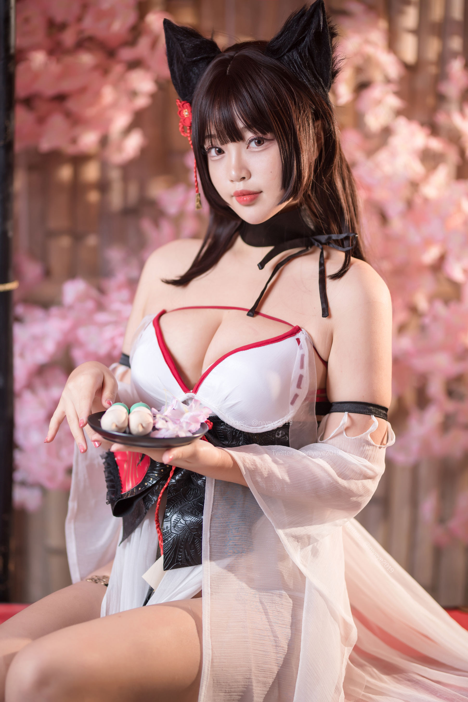 白烨 – 湿身泳装天诚萌系小姐姐Cosplay插图