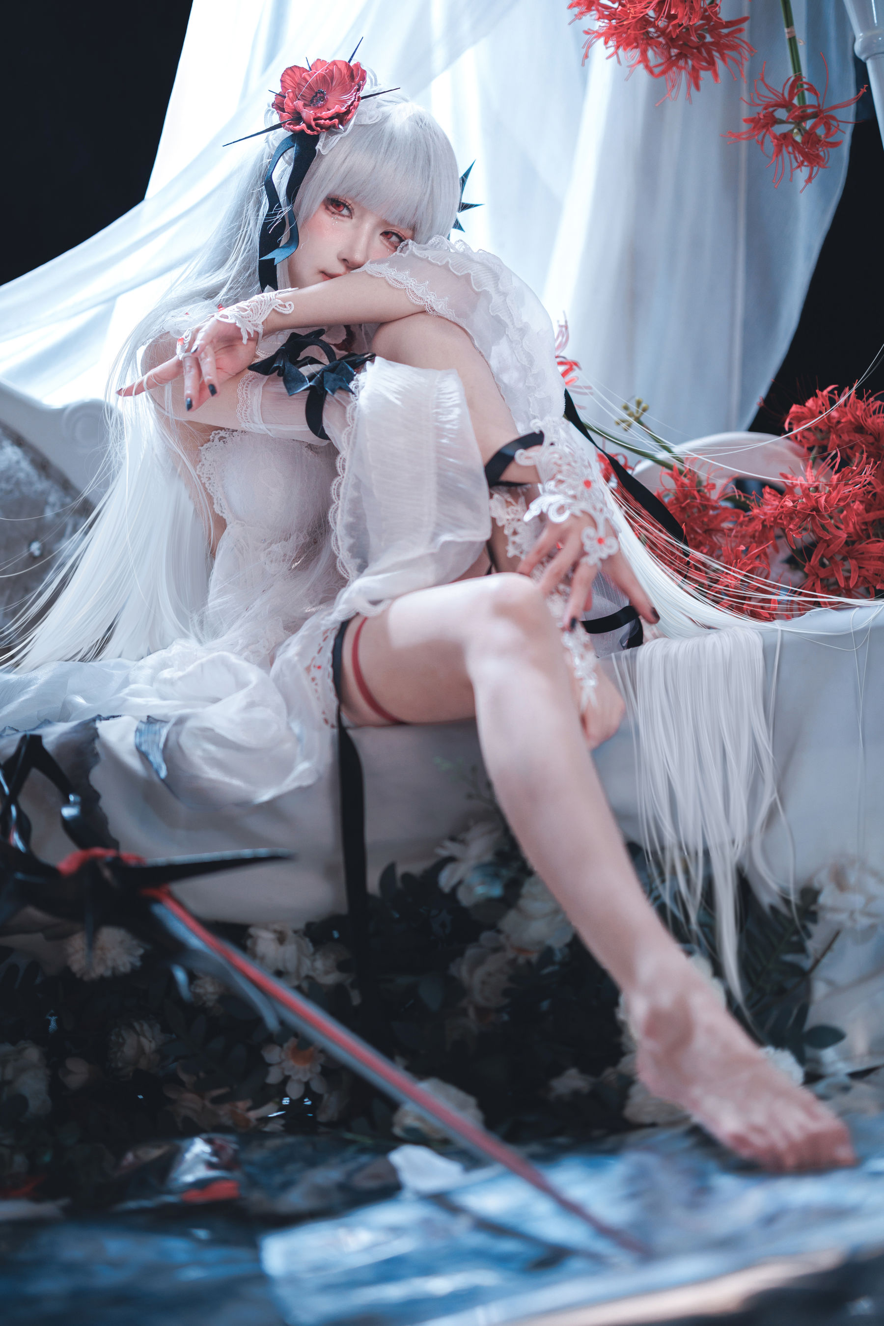 阿包也是兔娘 无期迷途 可可莉克 Cosplay高清写真插图