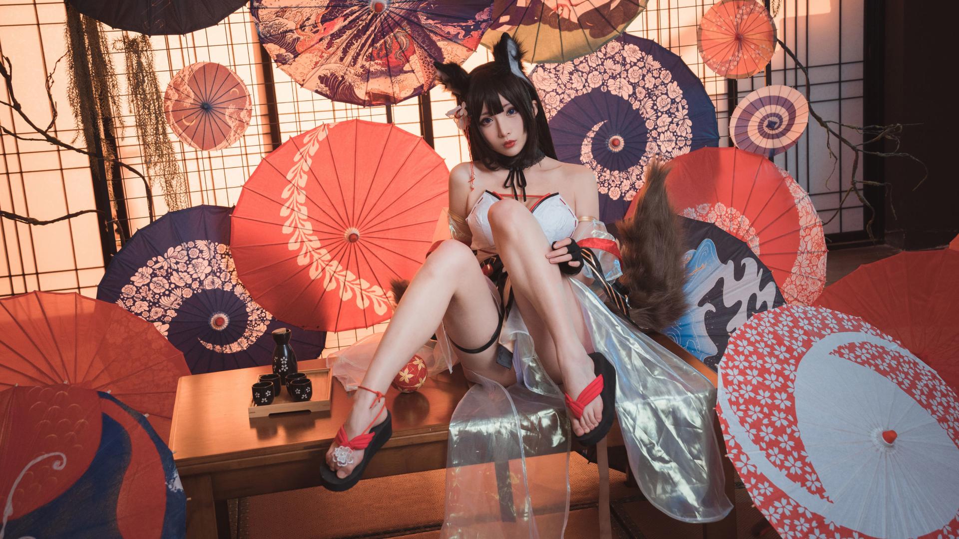 rioko凉凉子 天城泳装cosplay 高清写真图集插图 rioko凉凉子 天城泳装cosplay 高清写真图集插图