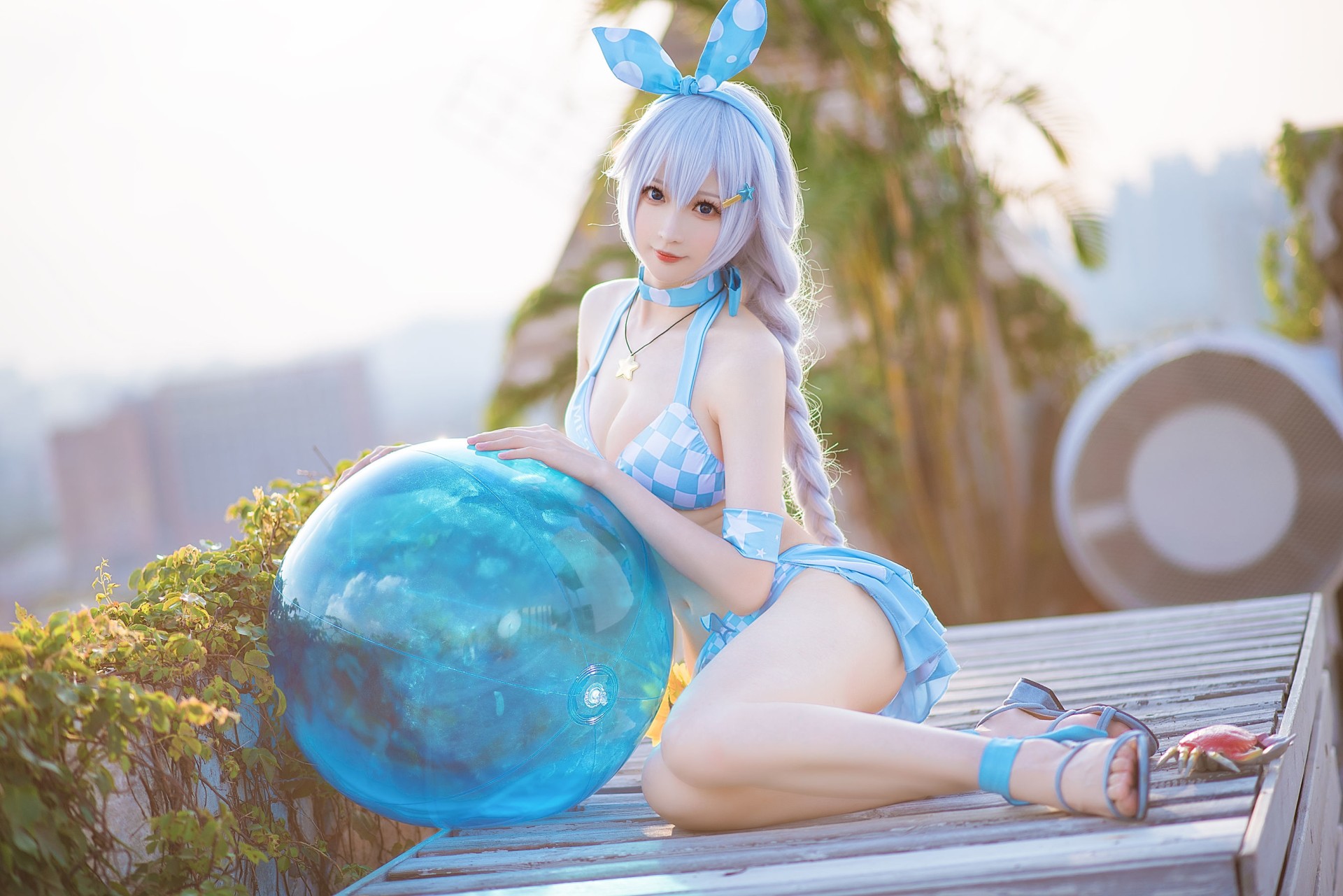 南宫 – 琪亚娜泳装 Cosplay 高清写真 夏日清凉造型插图 南宫 – 琪亚娜泳装 Cosplay 高清写真 夏日清凉造型插图