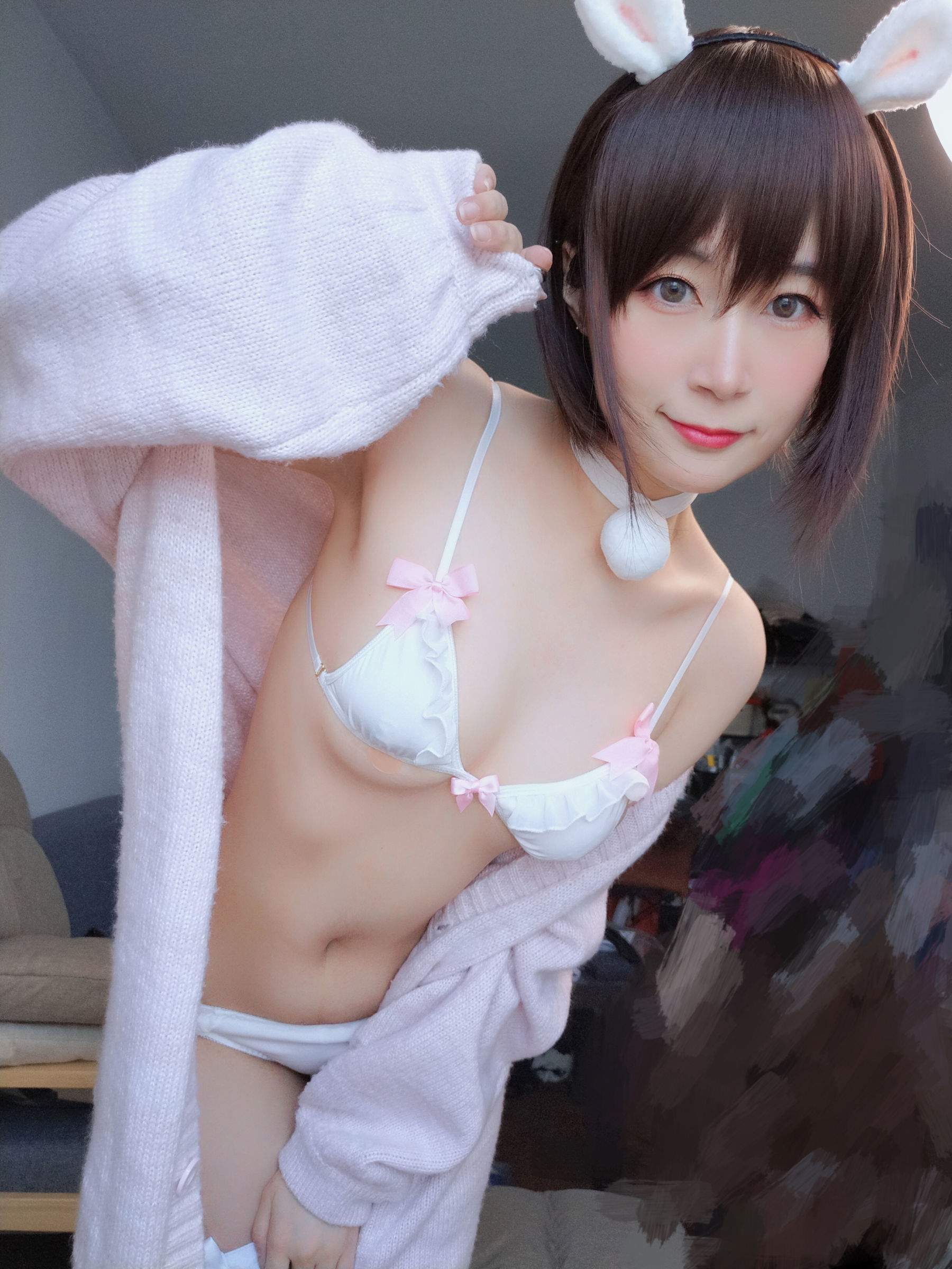 Coser小姐姐白银 – 可爱兔子cosplay写真集 萌系兔耳少女摄影作品插图 Coser小姐姐白银 – 可爱兔子cosplay写真集 萌系兔耳少女摄影作品插图