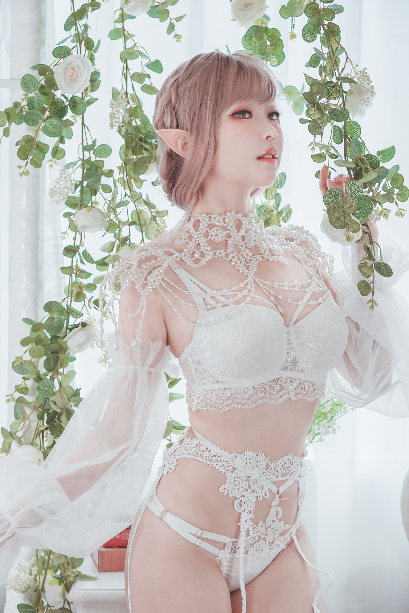 Ely_eee(ElyEE子) Bride & Lingerie Cosplay 精美图集插图 Ely_eee(ElyEE子) Bride & Lingerie Cosplay 精美图集插图