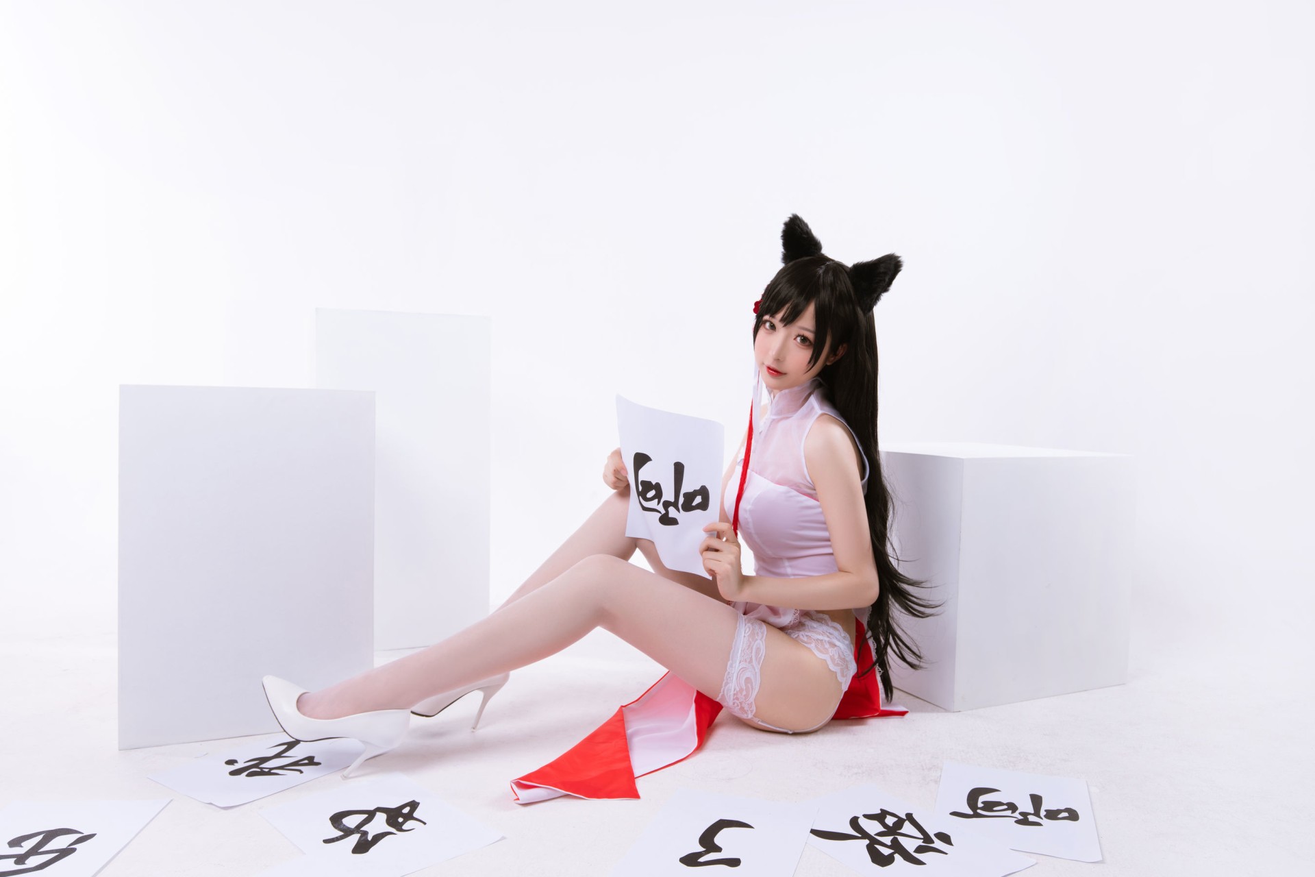 南宫 高雄爱宕旗袍Cosplay 南宫牙妹双人写真插图 南宫 高雄爱宕旗袍Cosplay 南宫牙妹双人写真插图