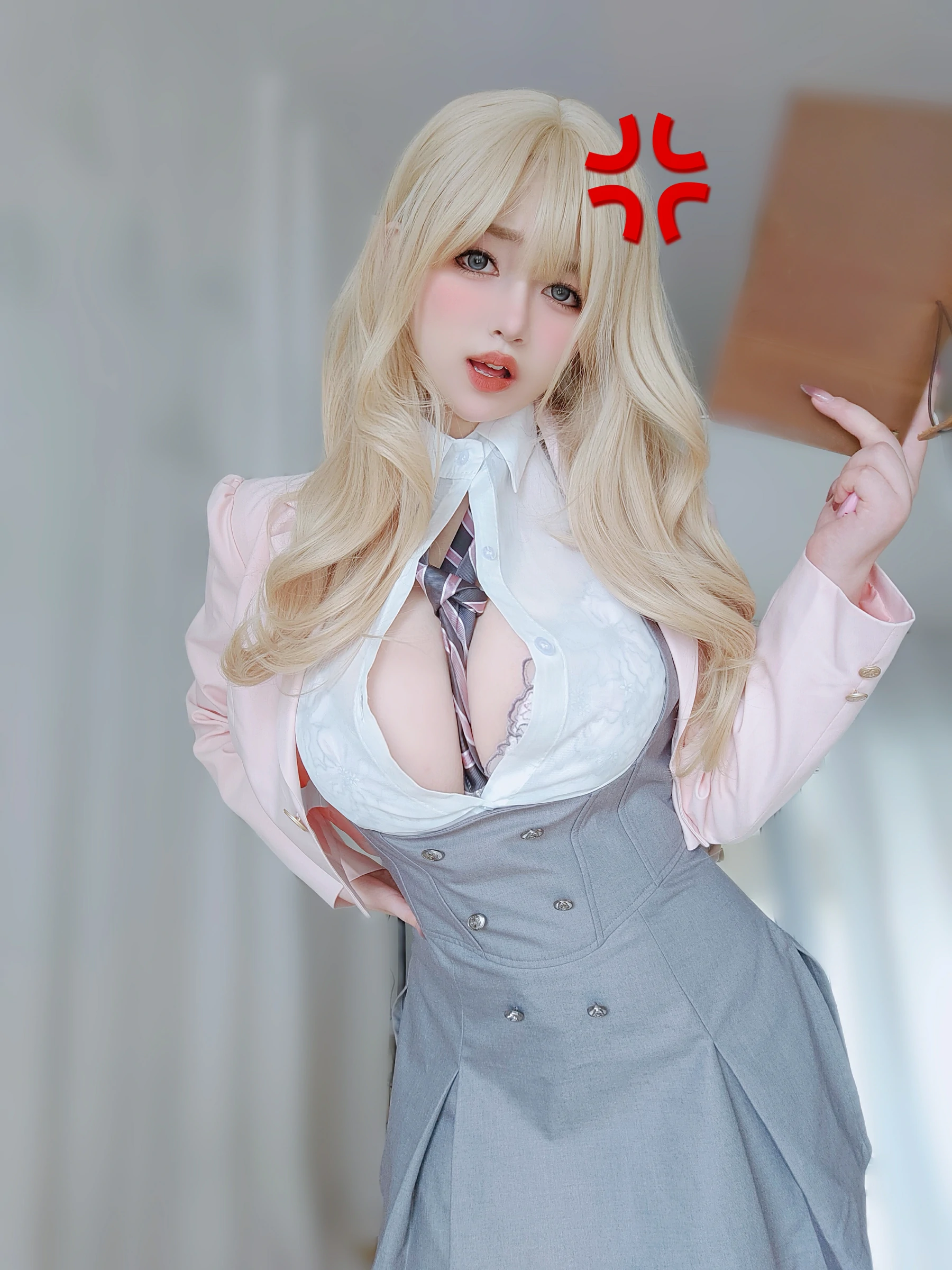 女主K – 催眠傲娇前辈 Cosplay 角色扮演 二次元美少女