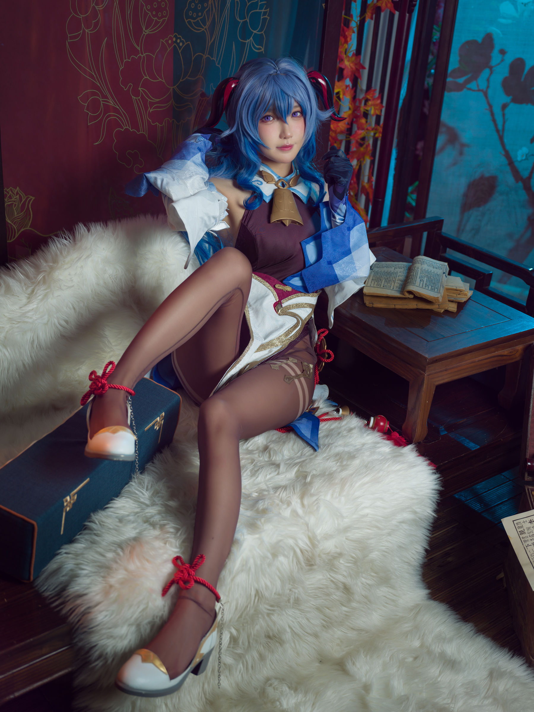 阿包也是兔娘 – 舰长 原神甘雨 Cosplay 魅惑写真插图 阿包也是兔娘 – 舰长 原神甘雨 Cosplay 魅惑写真插图