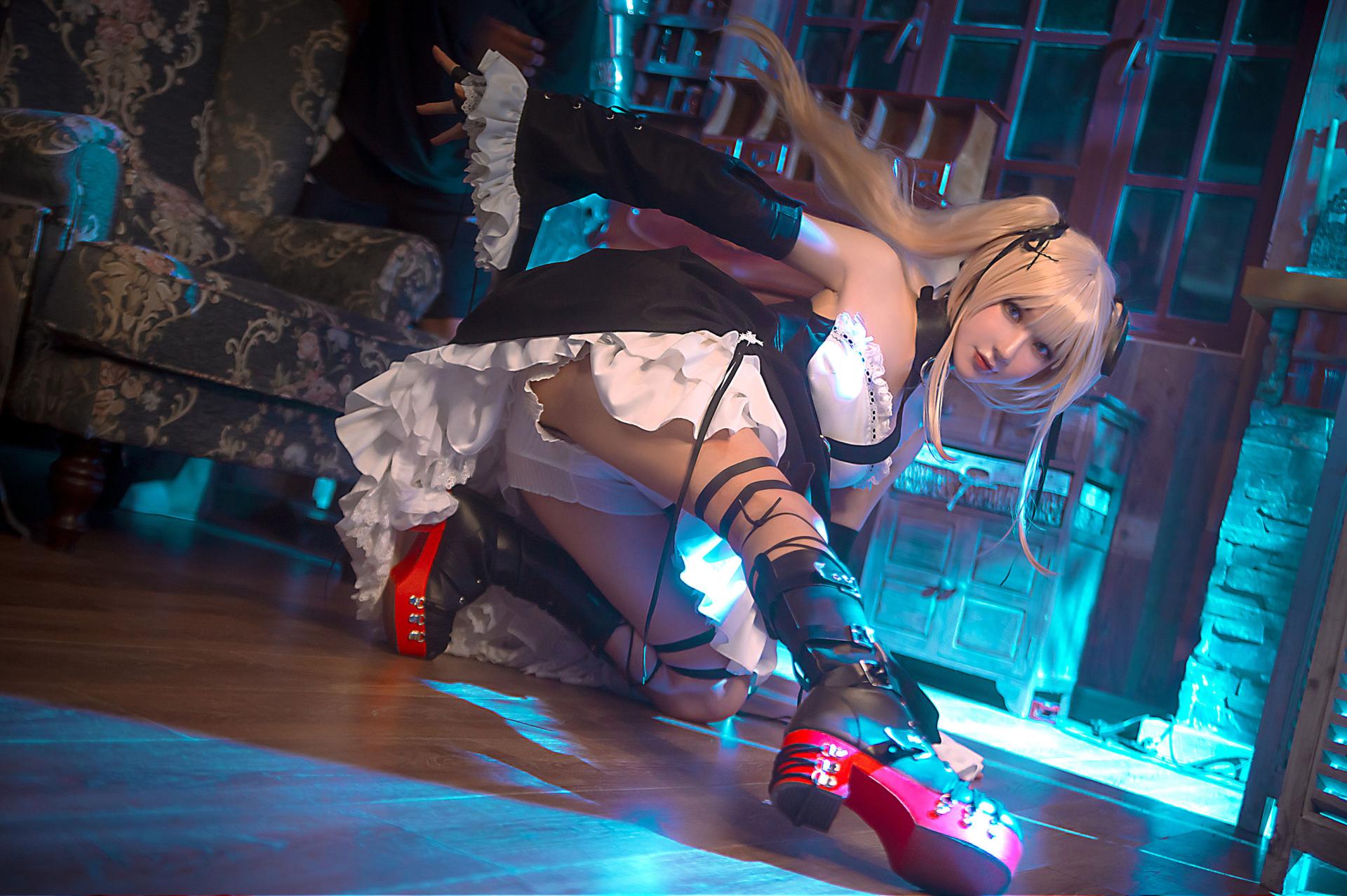 阿包也是兔娘 玛丽萝丝 Cosplay 兔女郎写真 甜美萝莉造型插图