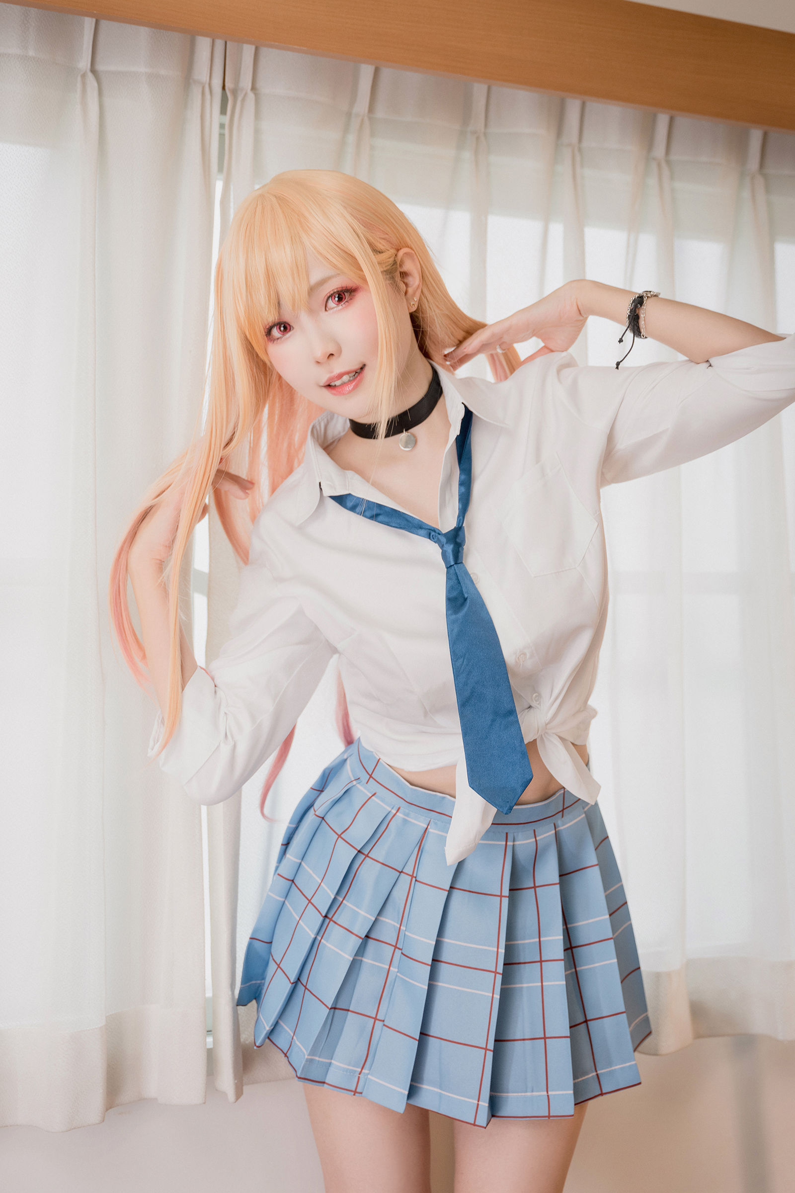Ely_eee(ElyEE子) Marin Kitagawa Cosplay 动漫角色写真集插图