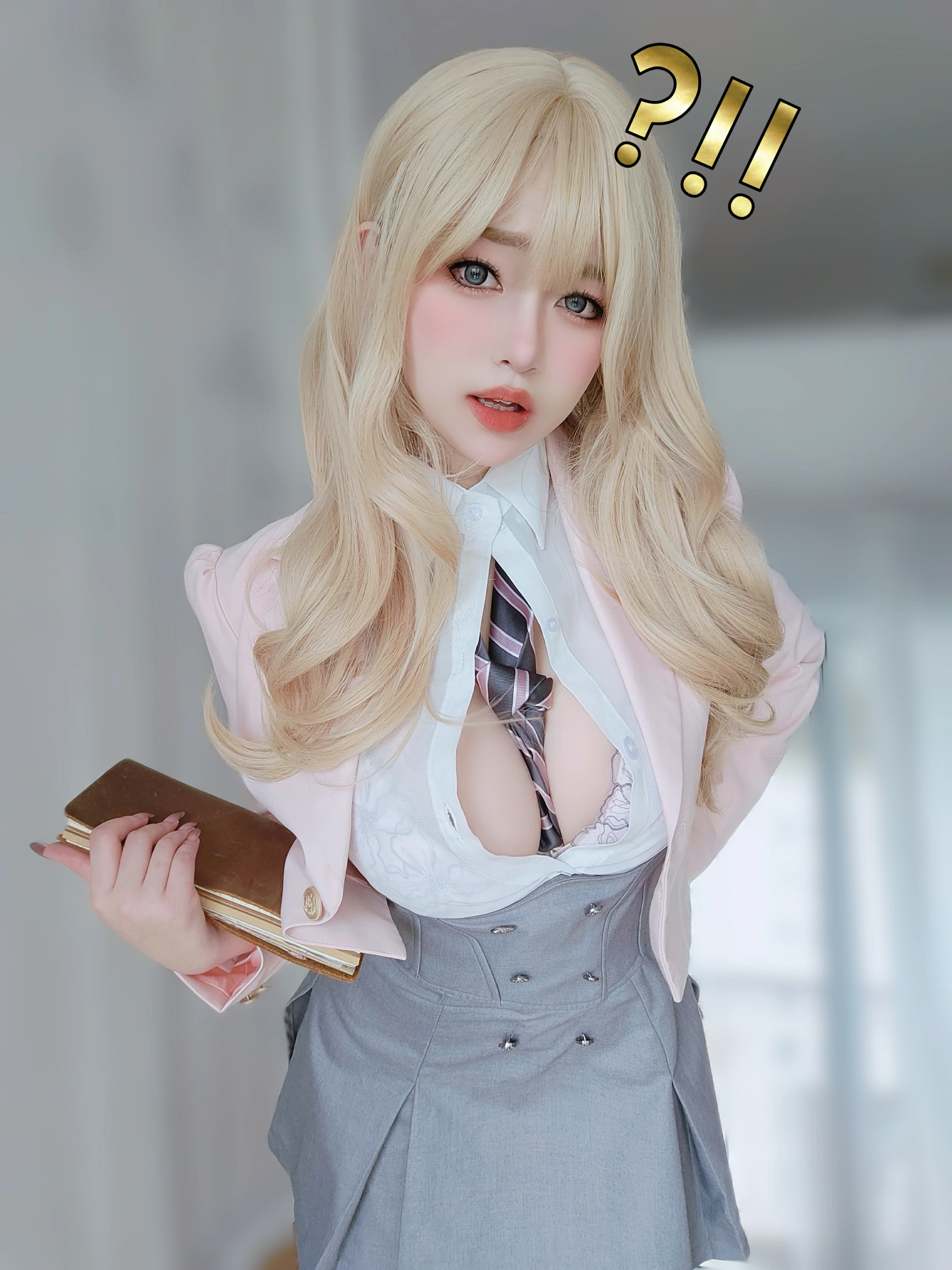 女主K – 催眠傲娇前辈 Cosplay 角色扮演 二次元美少女插图