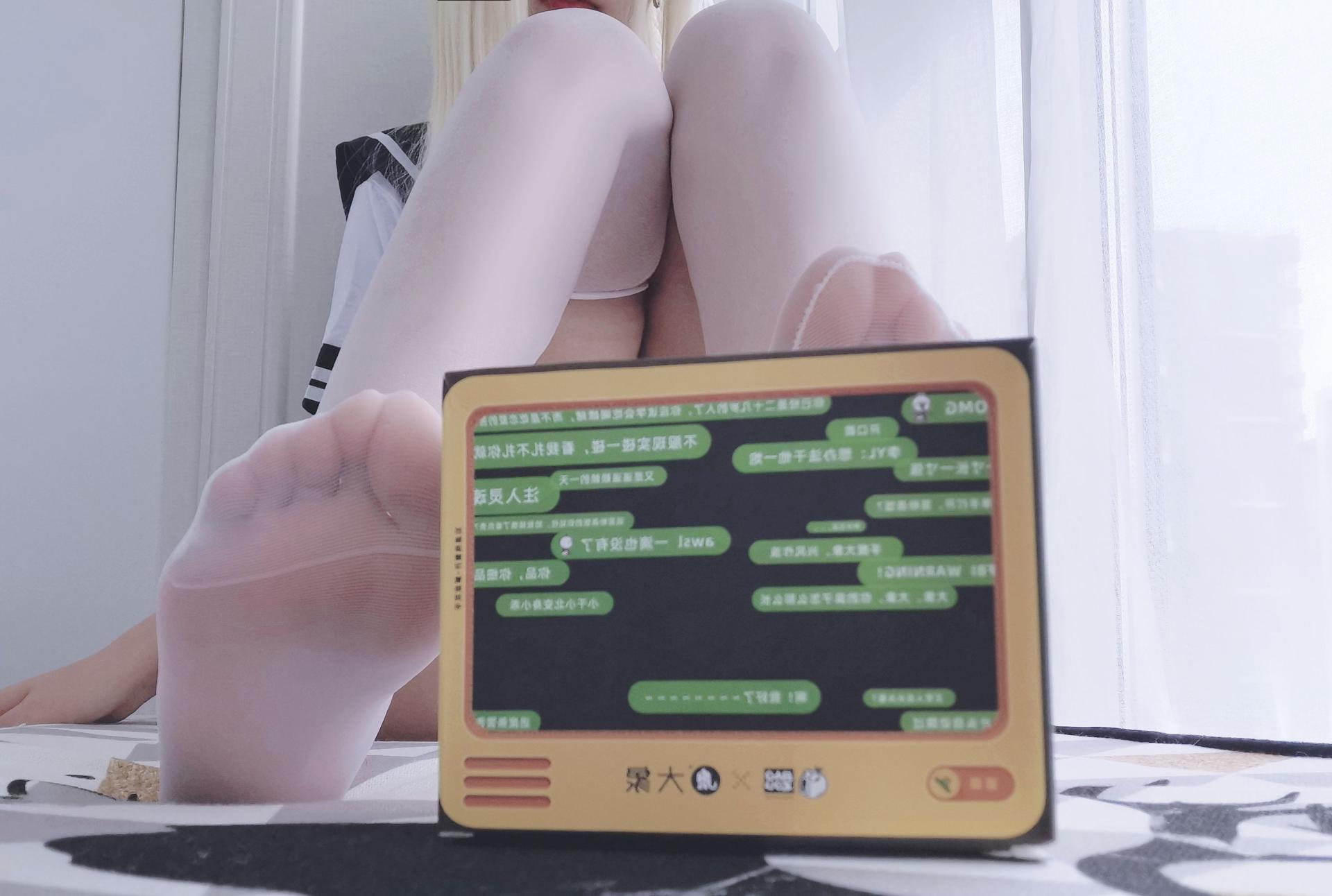 eloise软软 水手服Cosplay 清纯学生制服写真 日系校园风摄影作品插图