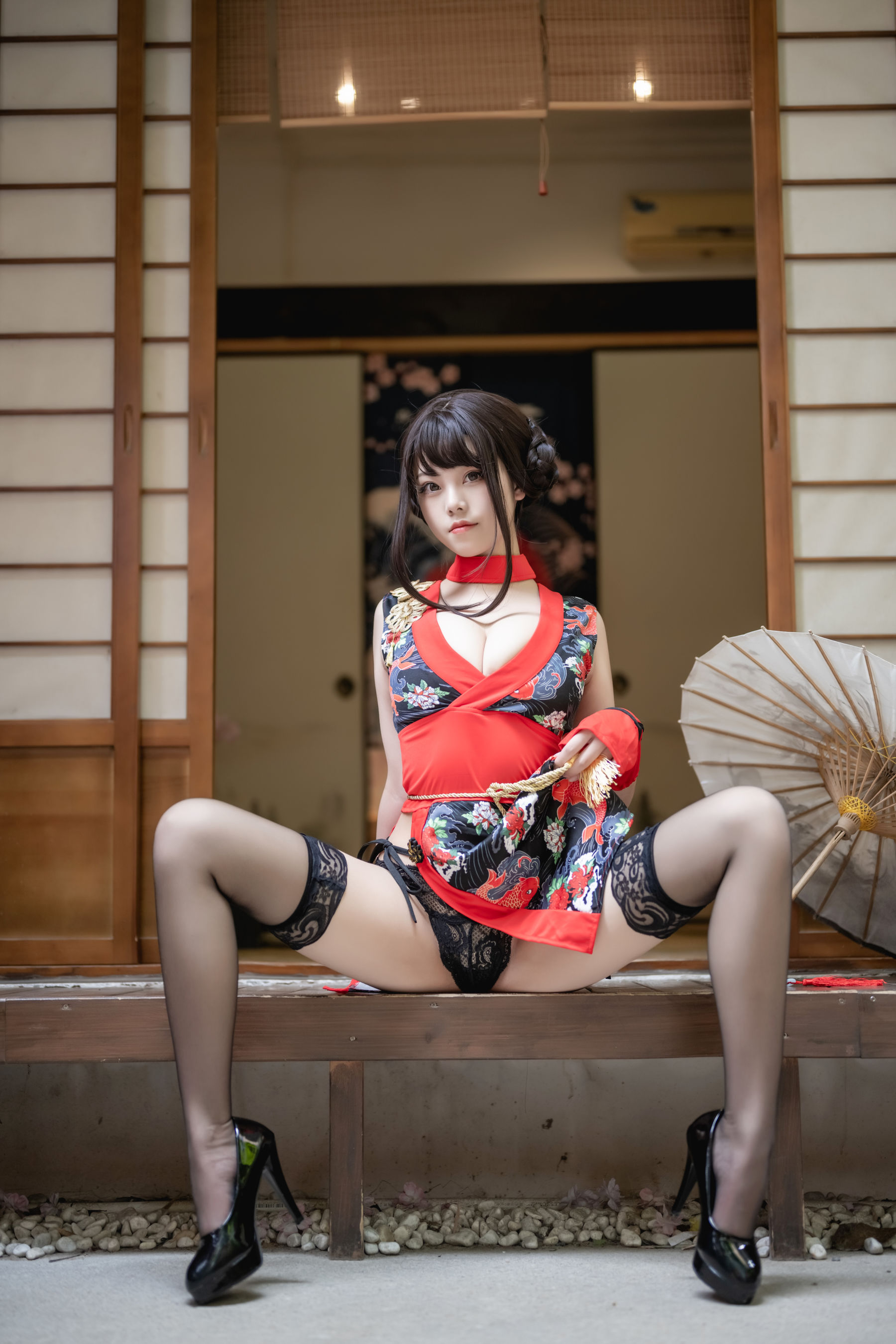 蜜汁猫裘 – 忍者 Cosplay 图片 角色扮演 性感写真 动漫游戏插图 蜜汁猫裘 – 忍者 Cosplay 图片 角色扮演 性感写真 动漫游戏插图