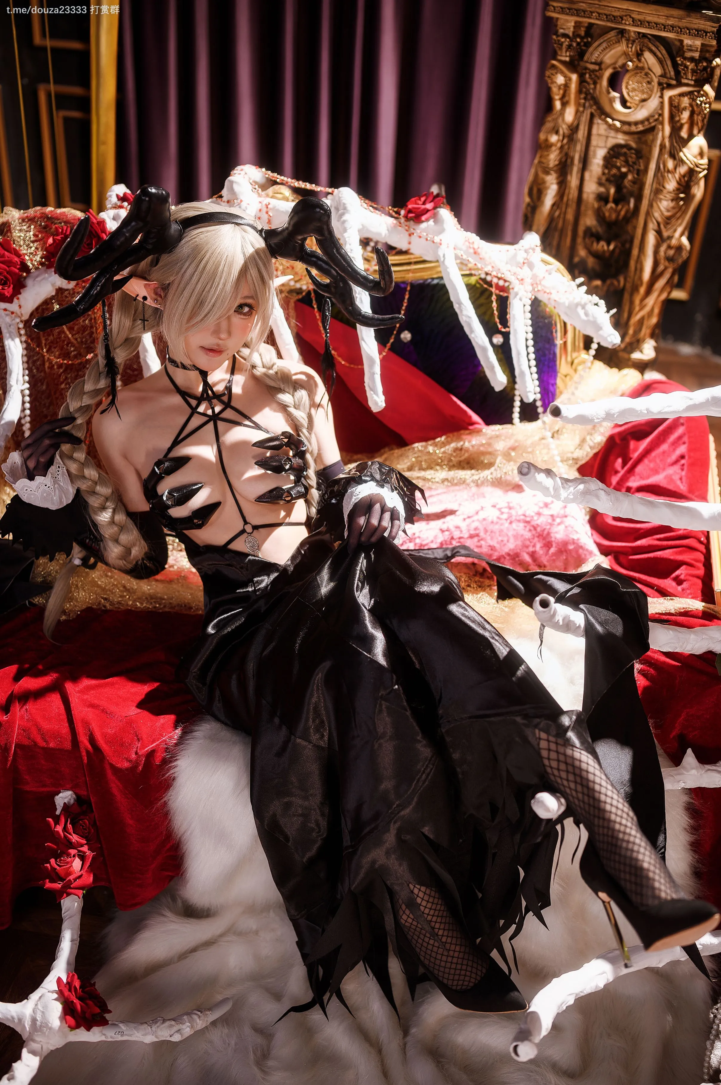 阿包也是兔娘 尾张战国姬武士和风cosplay写真集插图