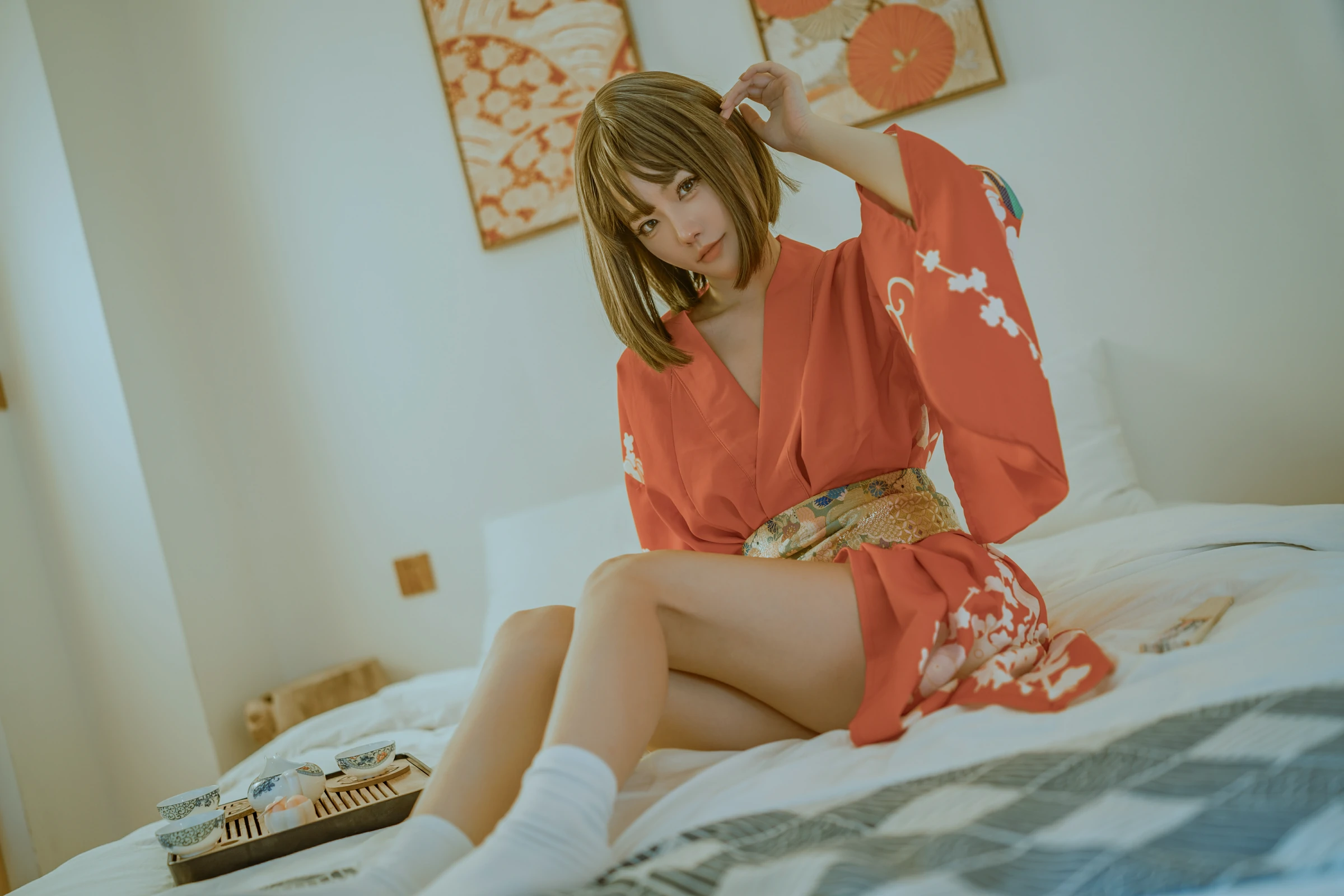 桃良阿宅 – 浴衣和服 Cosplay 写真 夏日祭典 日系甜美插图 桃良阿宅 – 浴衣和服 Cosplay 写真 夏日祭典 日系甜美插图