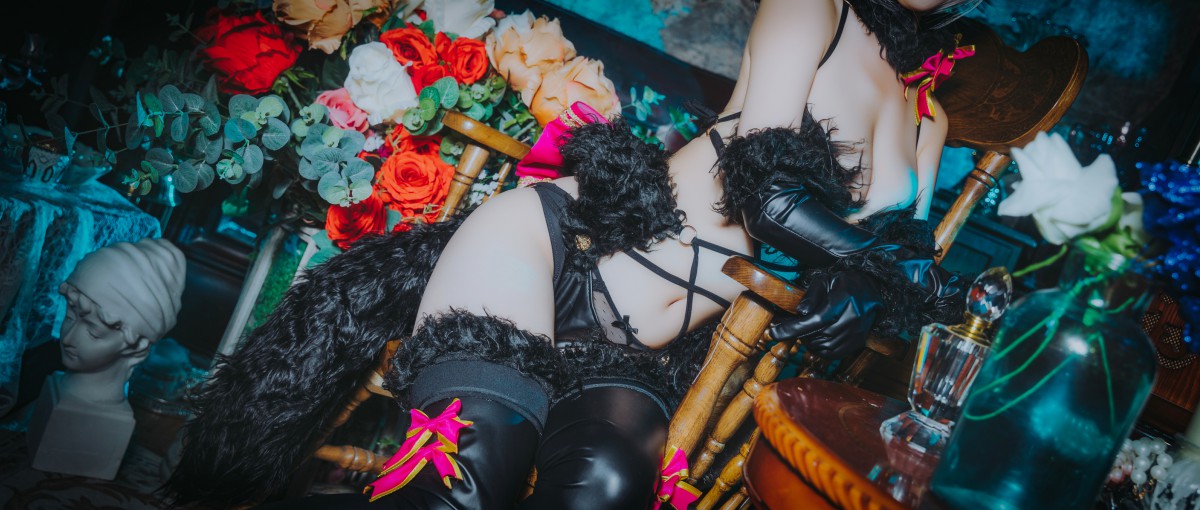 rioko凉凉子 黑色贞德 Cosplay 高清写真 动漫角色扮演 贞德Alter 暗黑风格插图 rioko凉凉子 黑色贞德 Cosplay 高清写真 动漫角色扮演 贞德Alter 暗黑风格插图