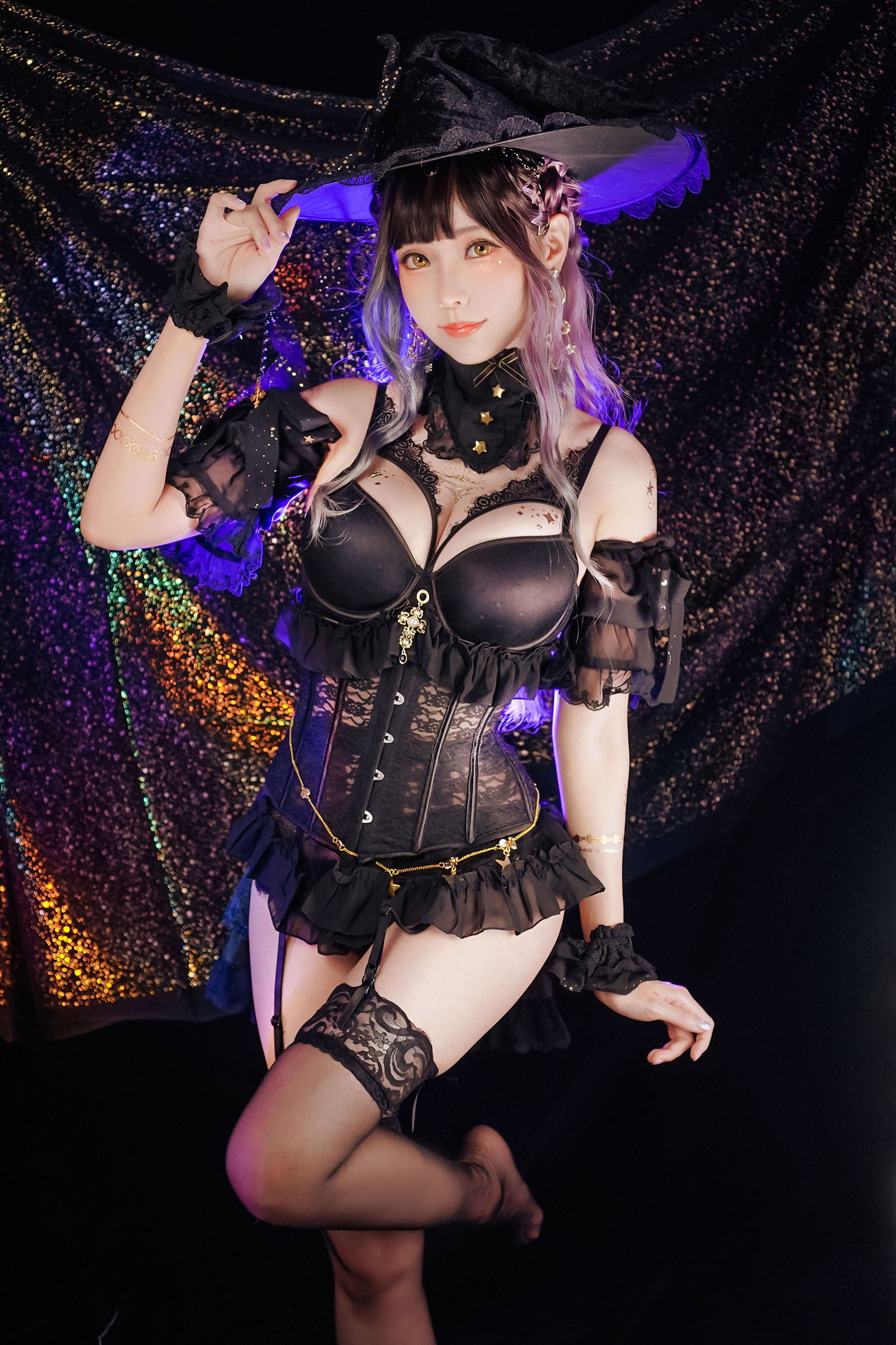 Ely_eee(ElyEE子) Astrology Witch Cosplay Enchanting Spellcaster插图 Ely_eee(ElyEE子) Astrology Witch Cosplay Enchanting Spellcaster插图