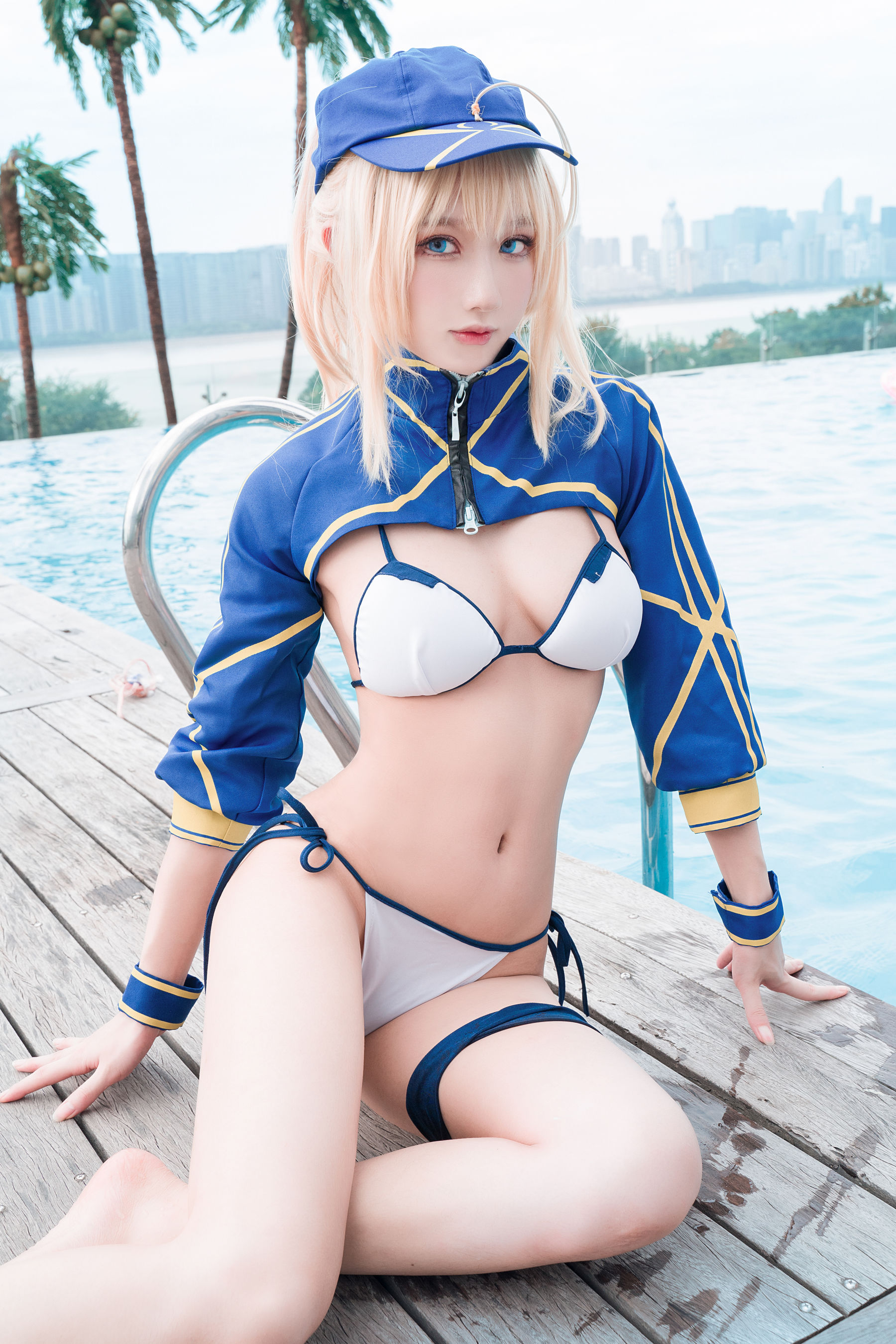 阿包也是兔娘 谜之女主角X毛水着 Cosplay写真集插图 阿包也是兔娘 谜之女主角X毛水着 Cosplay写真集插图